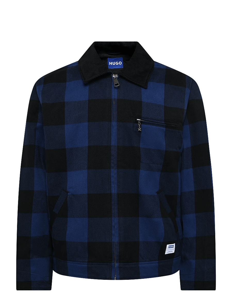 HUGO BLUE - Baker2641 - gefütterte denimjacken - navy - 0