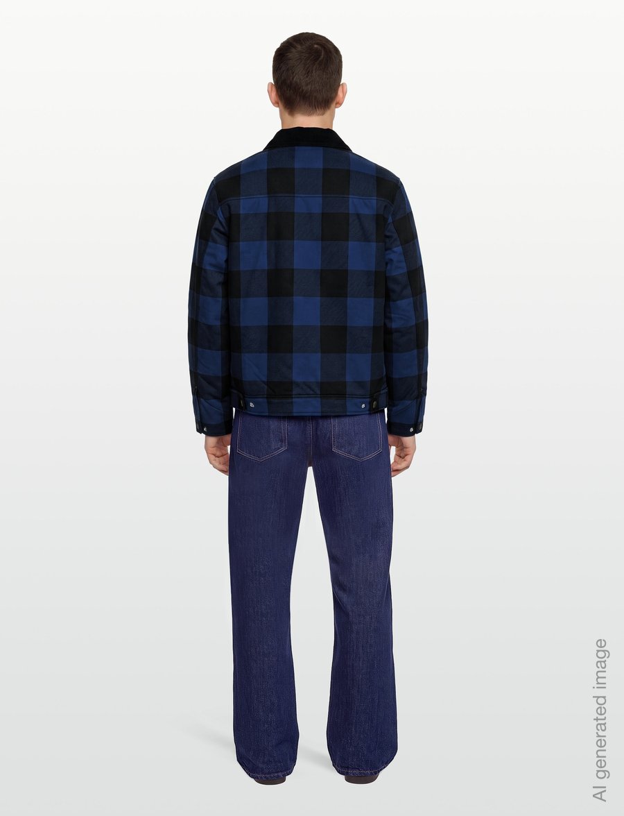 HUGO BLUE - Baker2641 - fodrade jeansjackor - navy - 4