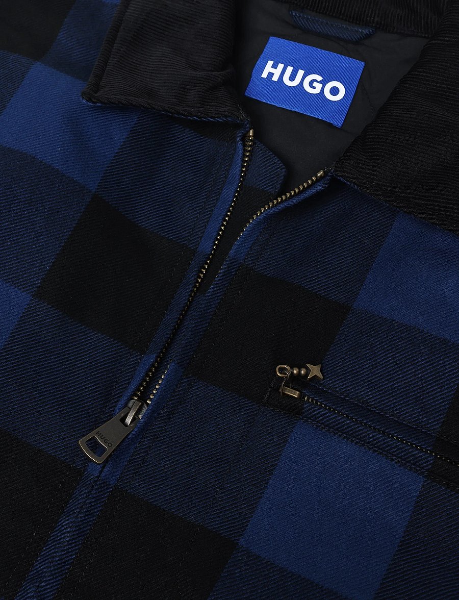 HUGO BLUE - Baker2641 - gefütterte denimjacken - navy - 2