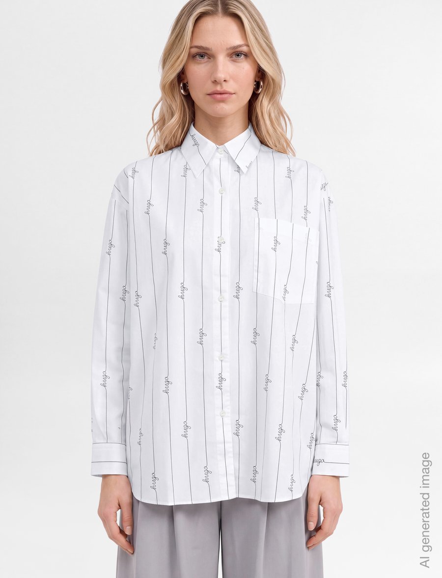 HUGO BLUE - Elisana_B - long-sleeved shirts - open miscellaneous - 3