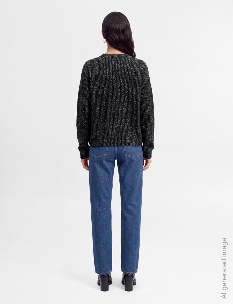 HUGO BLUE - Slookiya_B - pullover - black - 4