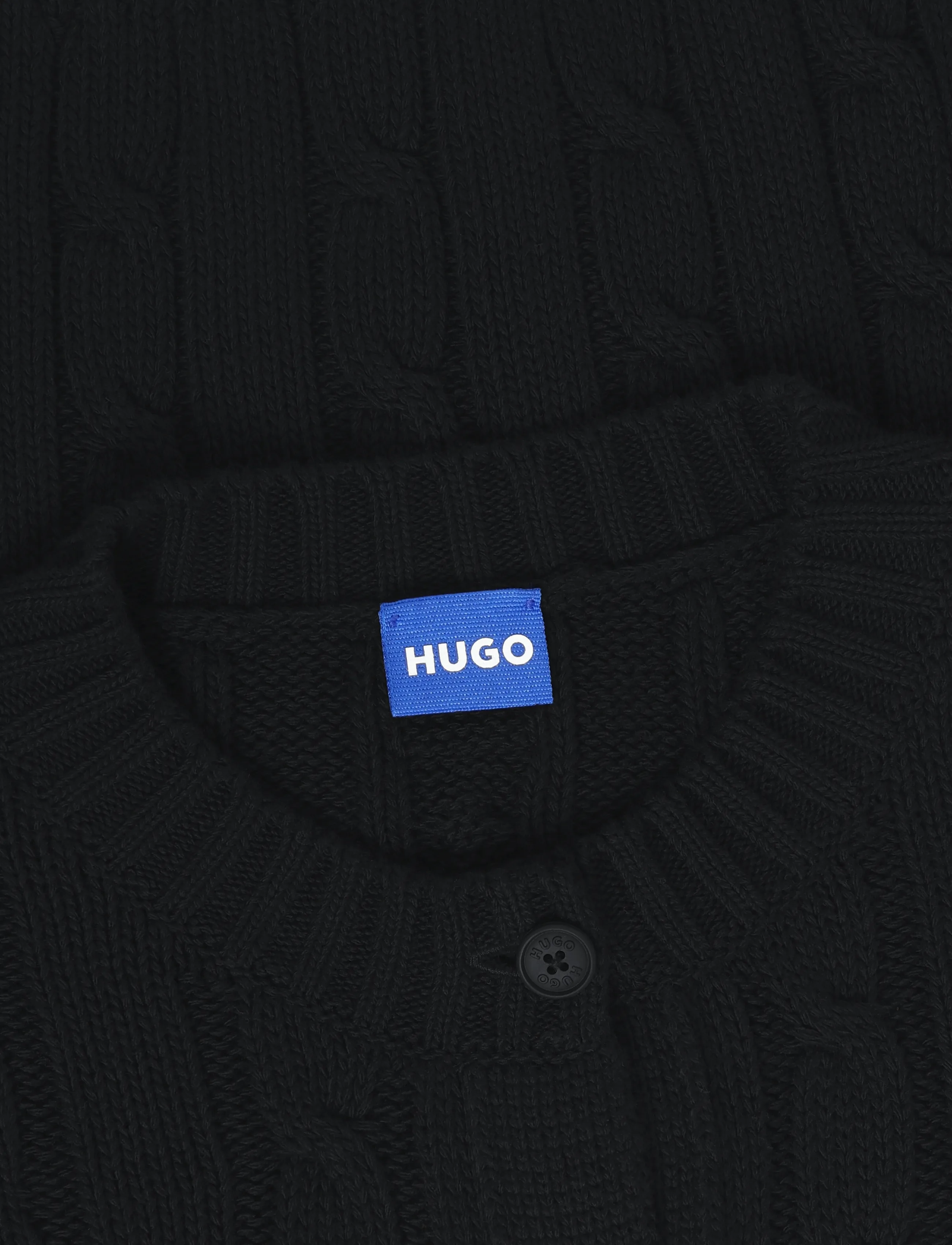 HUGO BLUE - Sbradina_B - kardiganid - black - 2