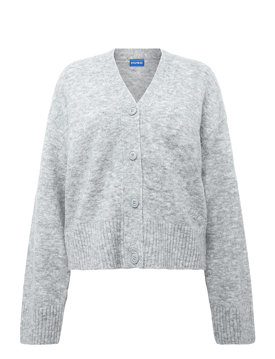 HUGO BLUE - Susan_B - koftor - open grey - 0
