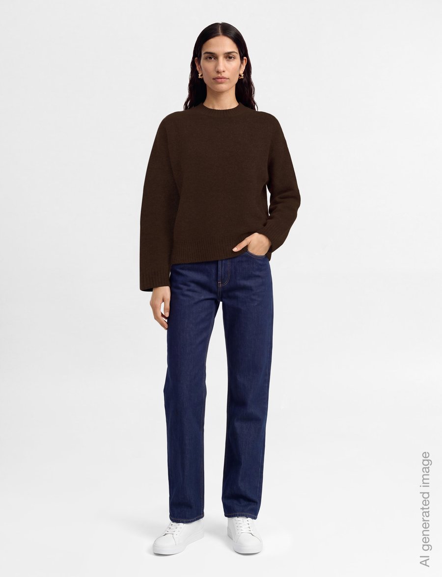 HUGO BLUE - Susy_B - jumpers - medium brown - 0