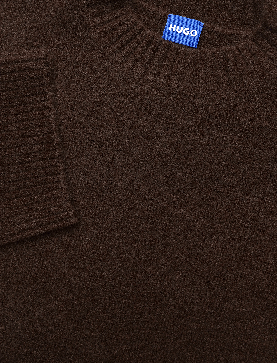 HUGO BLUE - Susy_B - striktrøjer - medium brown - 2