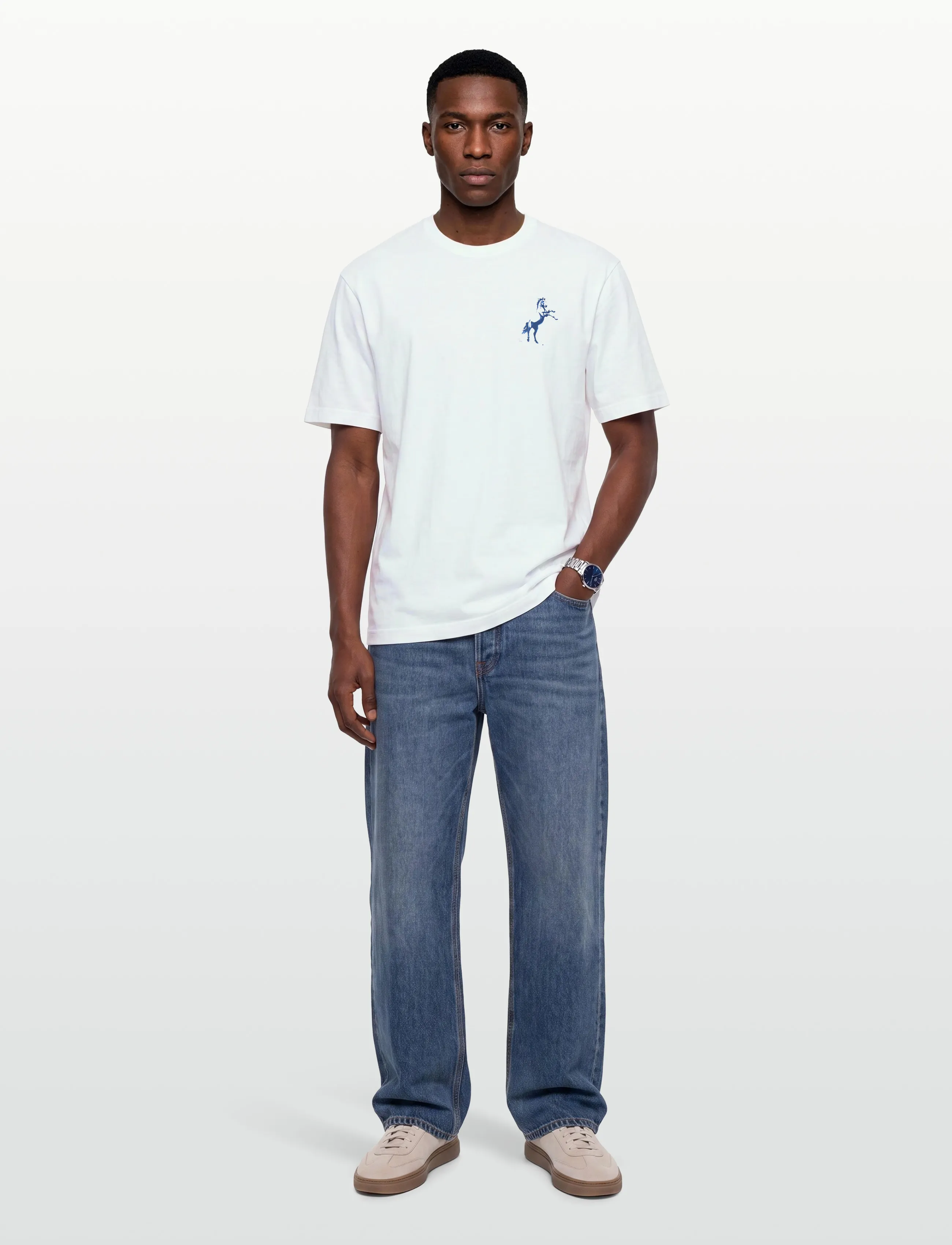 HUGO BLUE Noxwash - Apsipirkite pagal stilių - OPEN WHITE / white