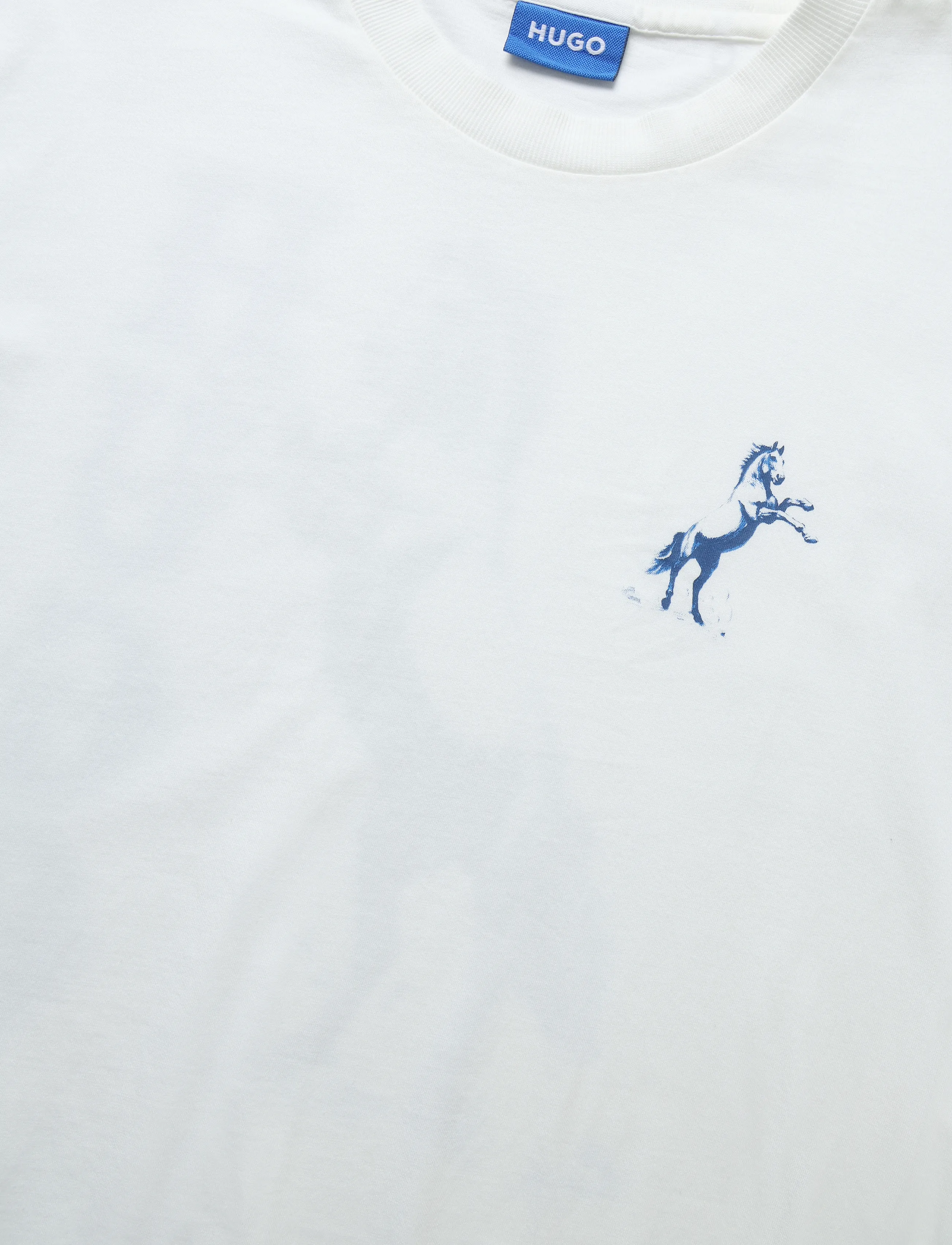 HUGO BLUE - Noxwash - kortærmede t-shirts - open white - 2