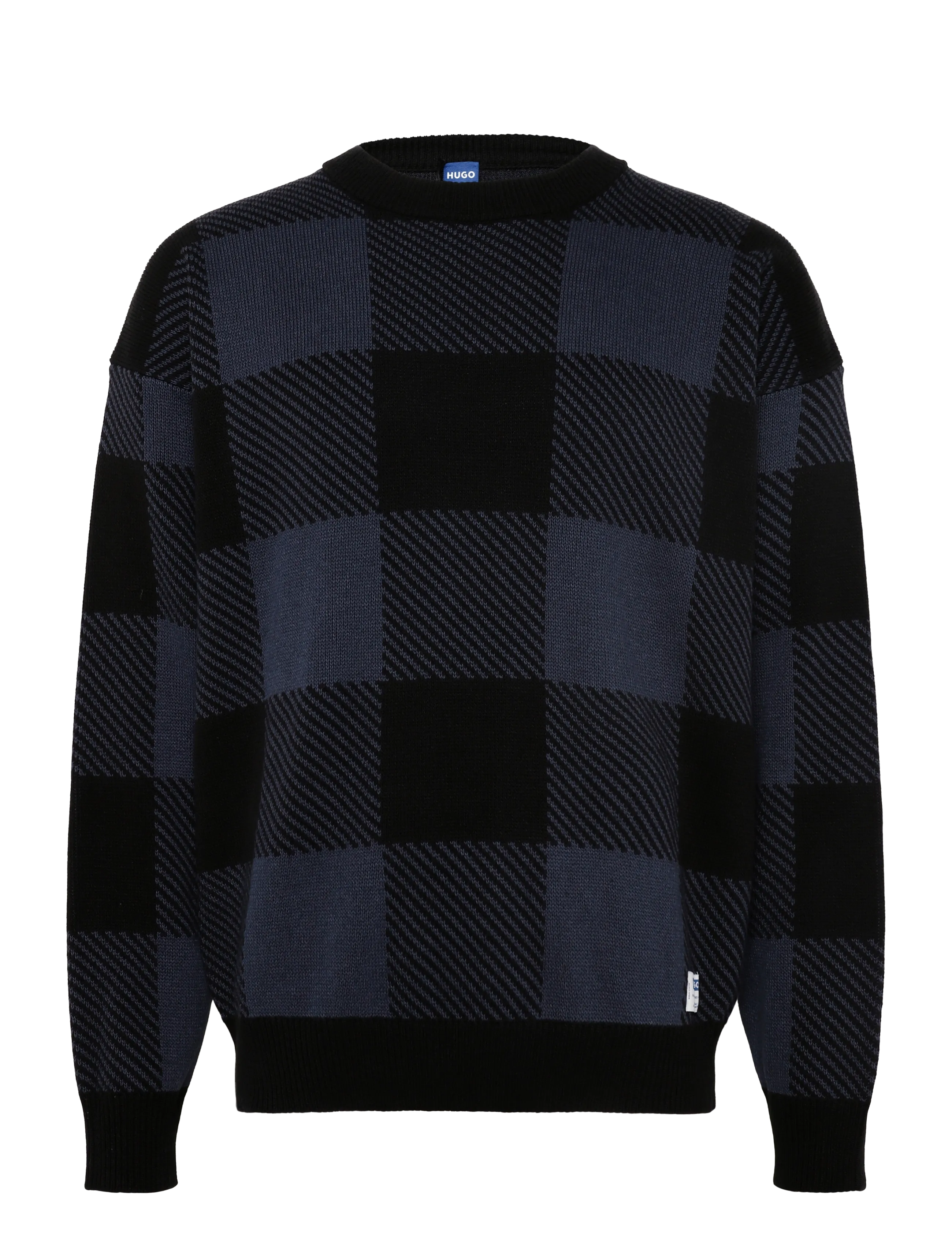 HUGO BLUE Stuvee - Knitwear - BLACK / black