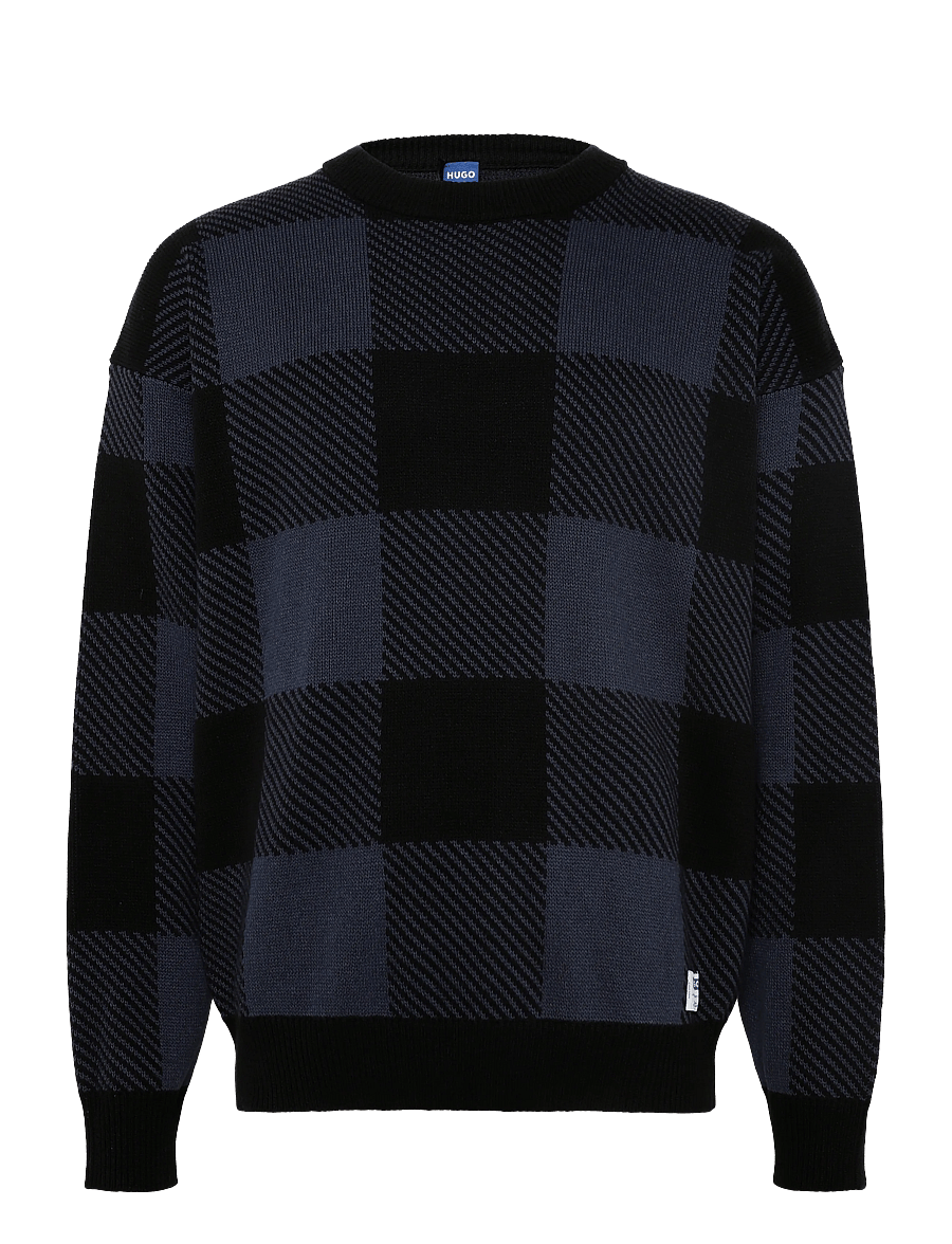 HUGO BLUE - Stuvee - round necks - black - 0