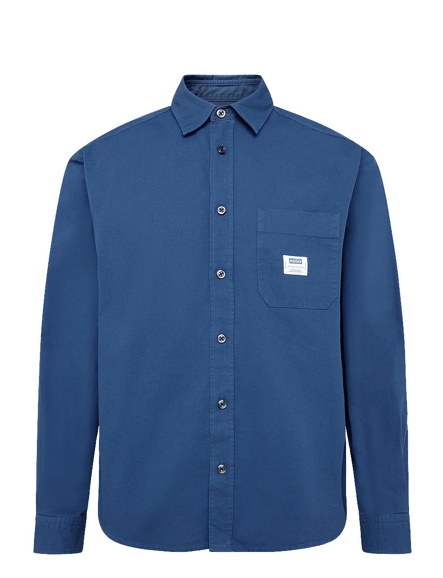 HUGO BLUE - Ebalto_1 - denimskjorter - navy - 1
