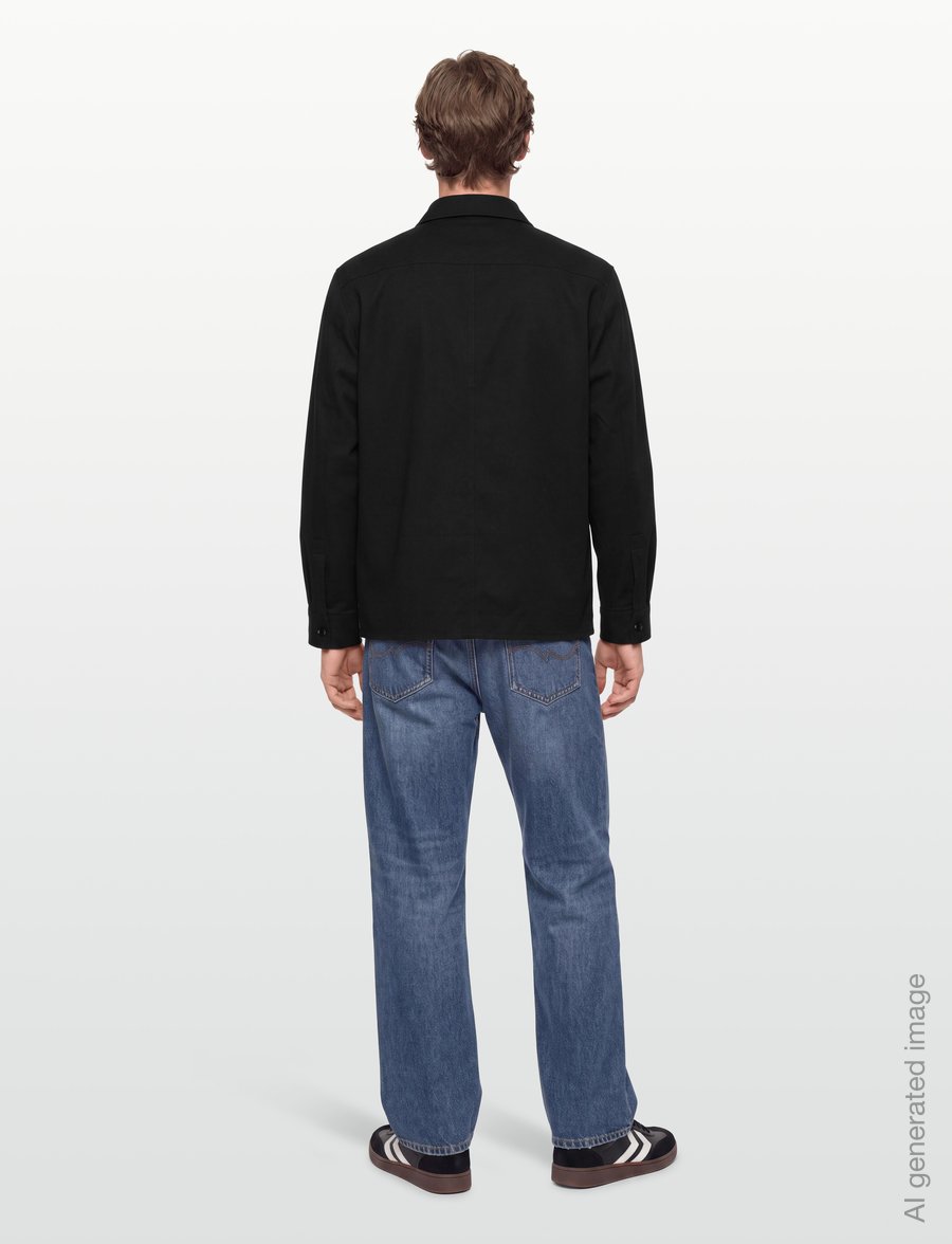 HUGO BLUE - Ekynone_1 - denimskjorter - black - 4