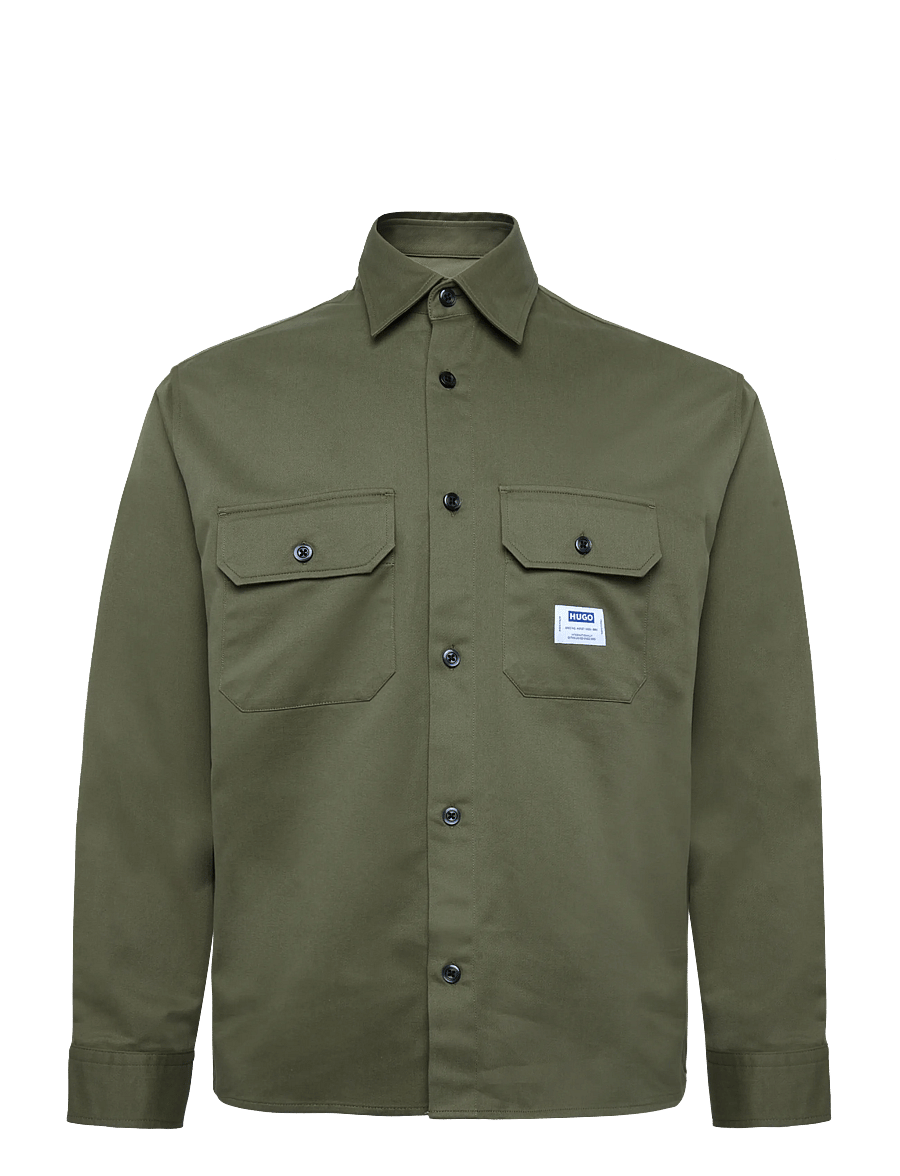HUGO BLUE - Ekynone_1 - denim shirts - open green - 0