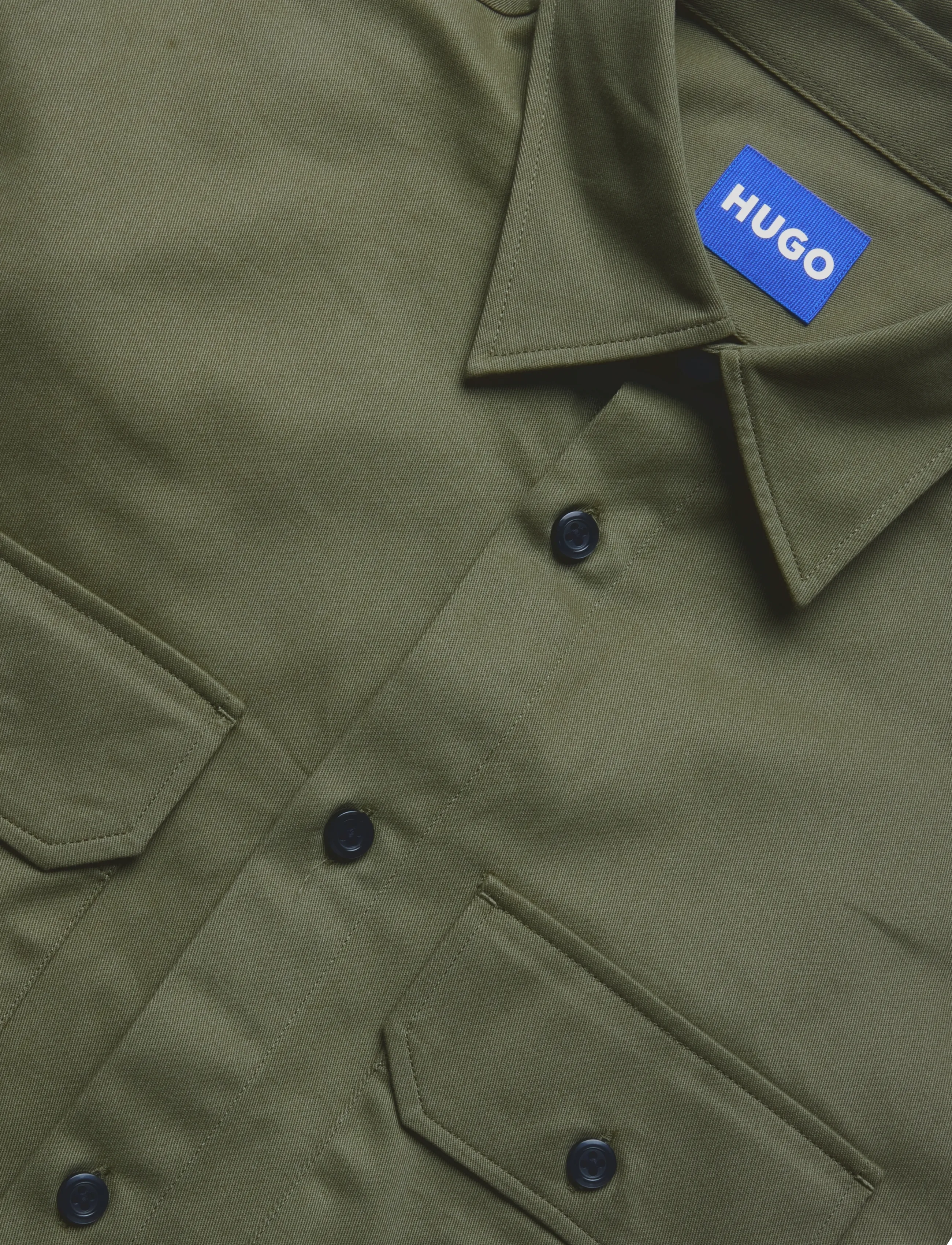 HUGO BLUE - Ekynone_1 - denim shirts - open green - 2
