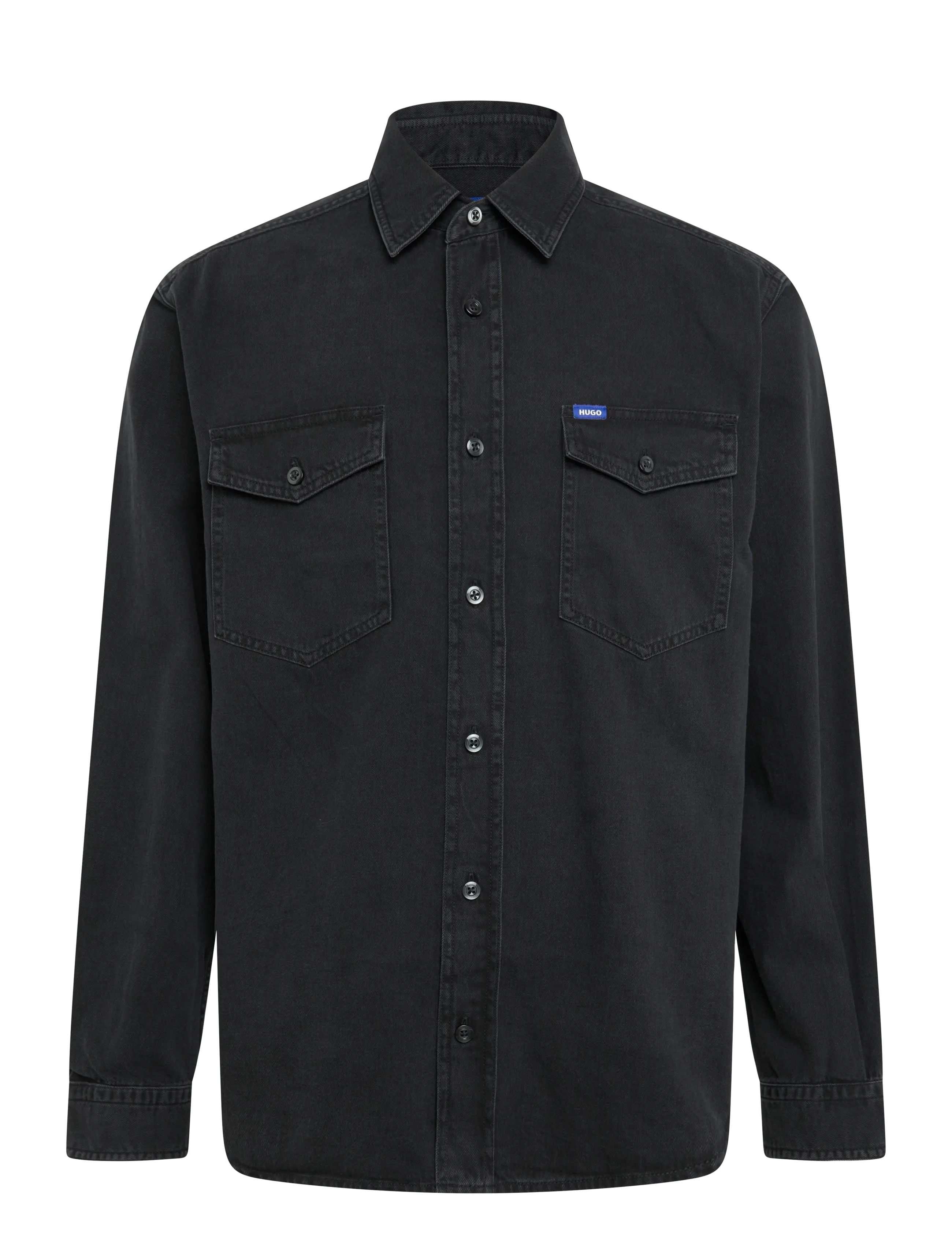 HUGO BLUE Ebino_1 - Hemden - CHARCOAL / grey
