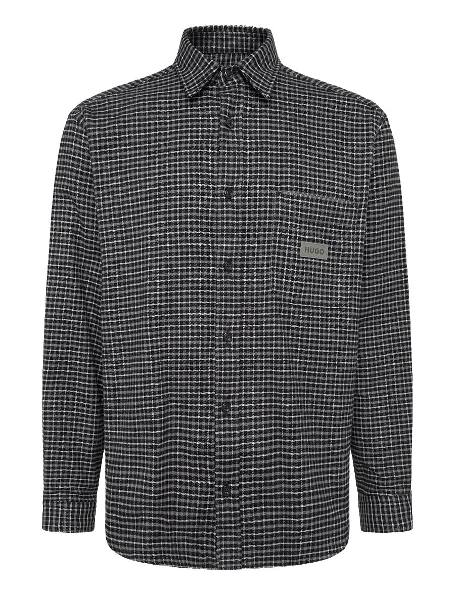 HUGO BLUE - Ebalto_1 - flannel-skjorter - light/pastel grey - 0