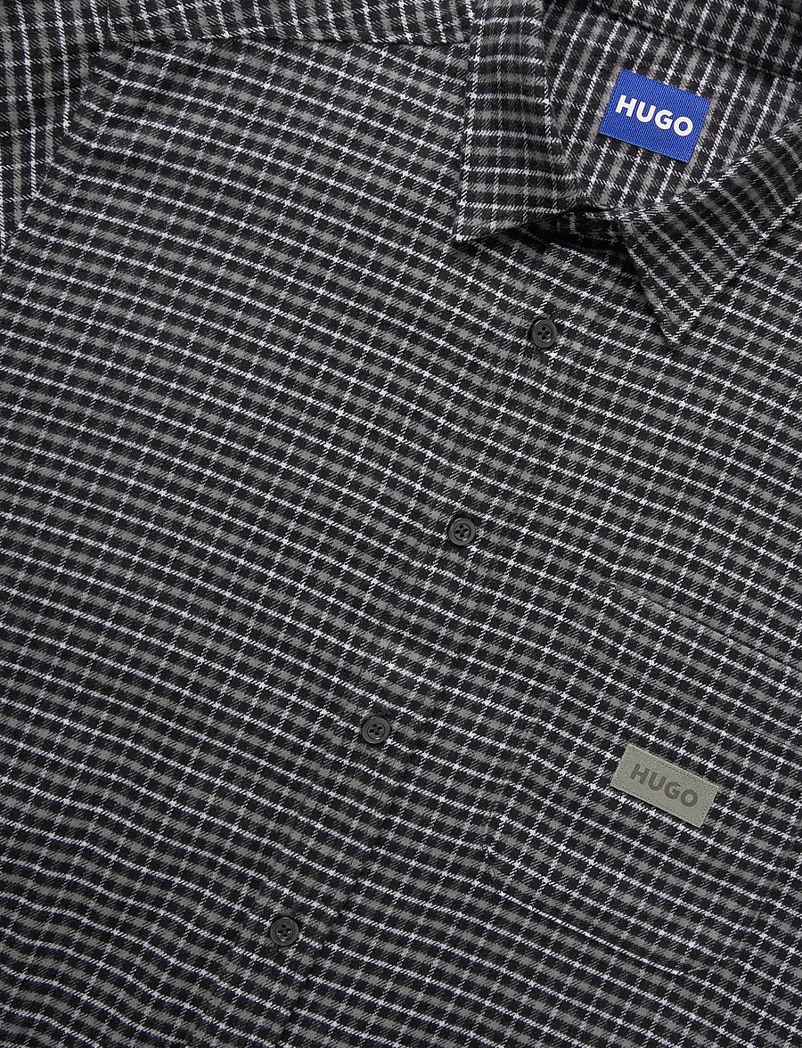 HUGO BLUE - Ebalto_1 - flannel-skjorter - light/pastel grey - 2