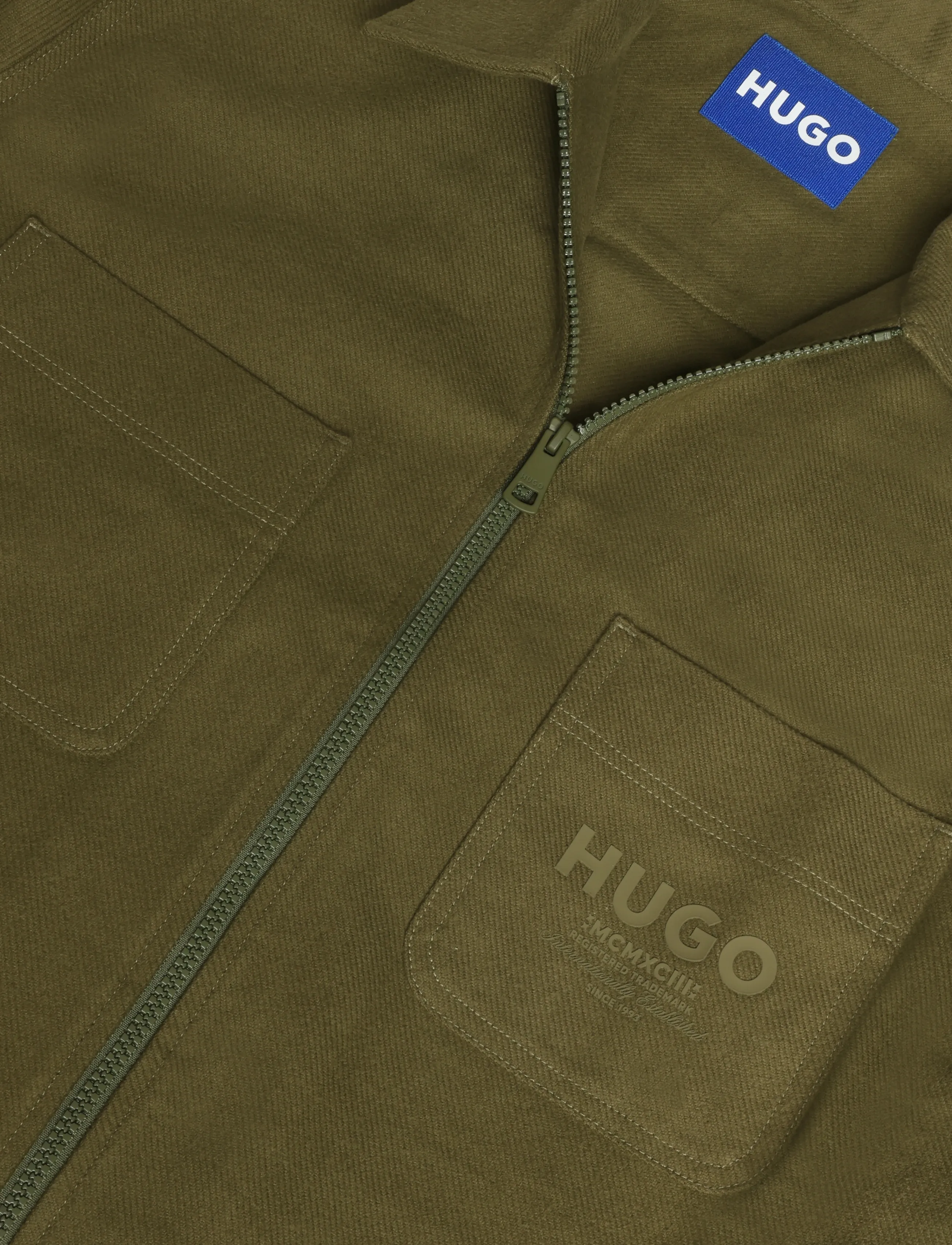 HUGO BLUE - Eblo_1 - jeanshemden - open green - 2