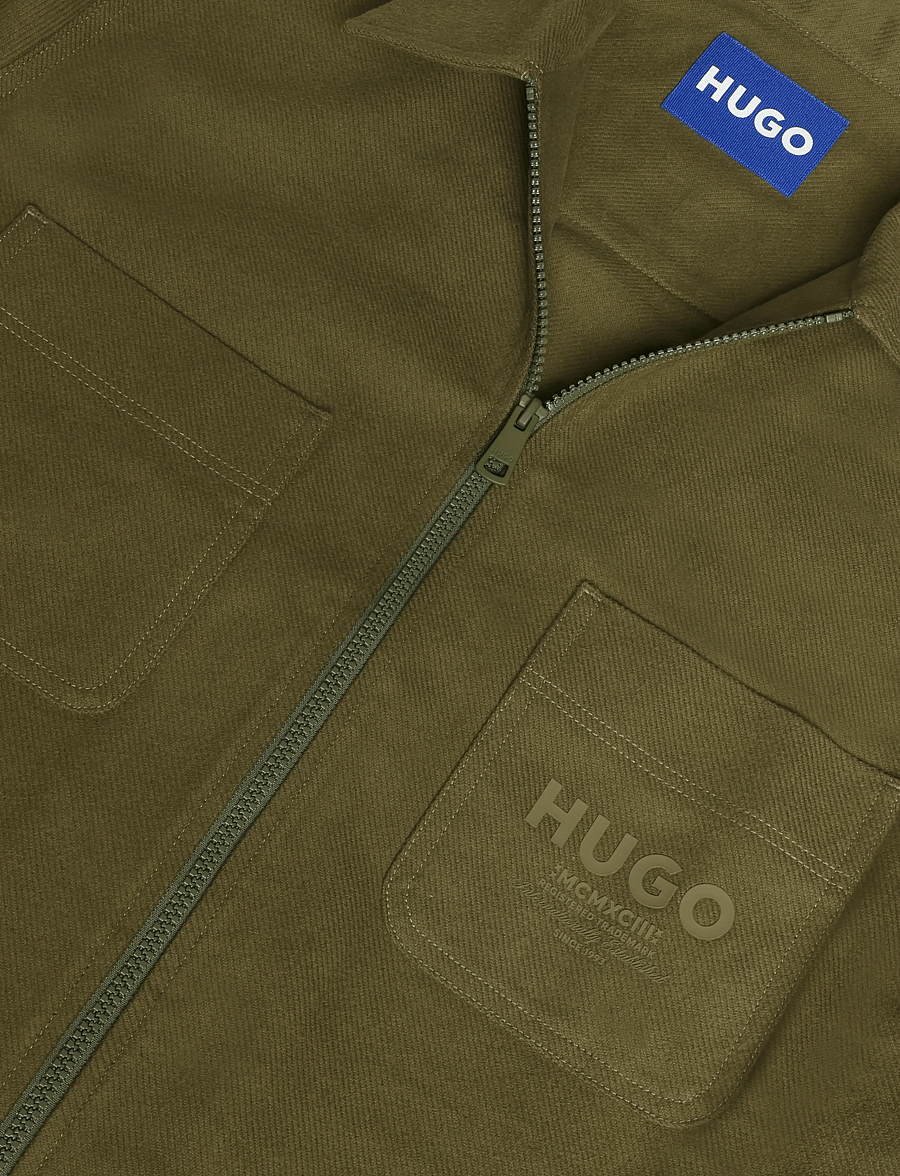 HUGO BLUE - Eblo_1 - jeanshemden - open green - 2