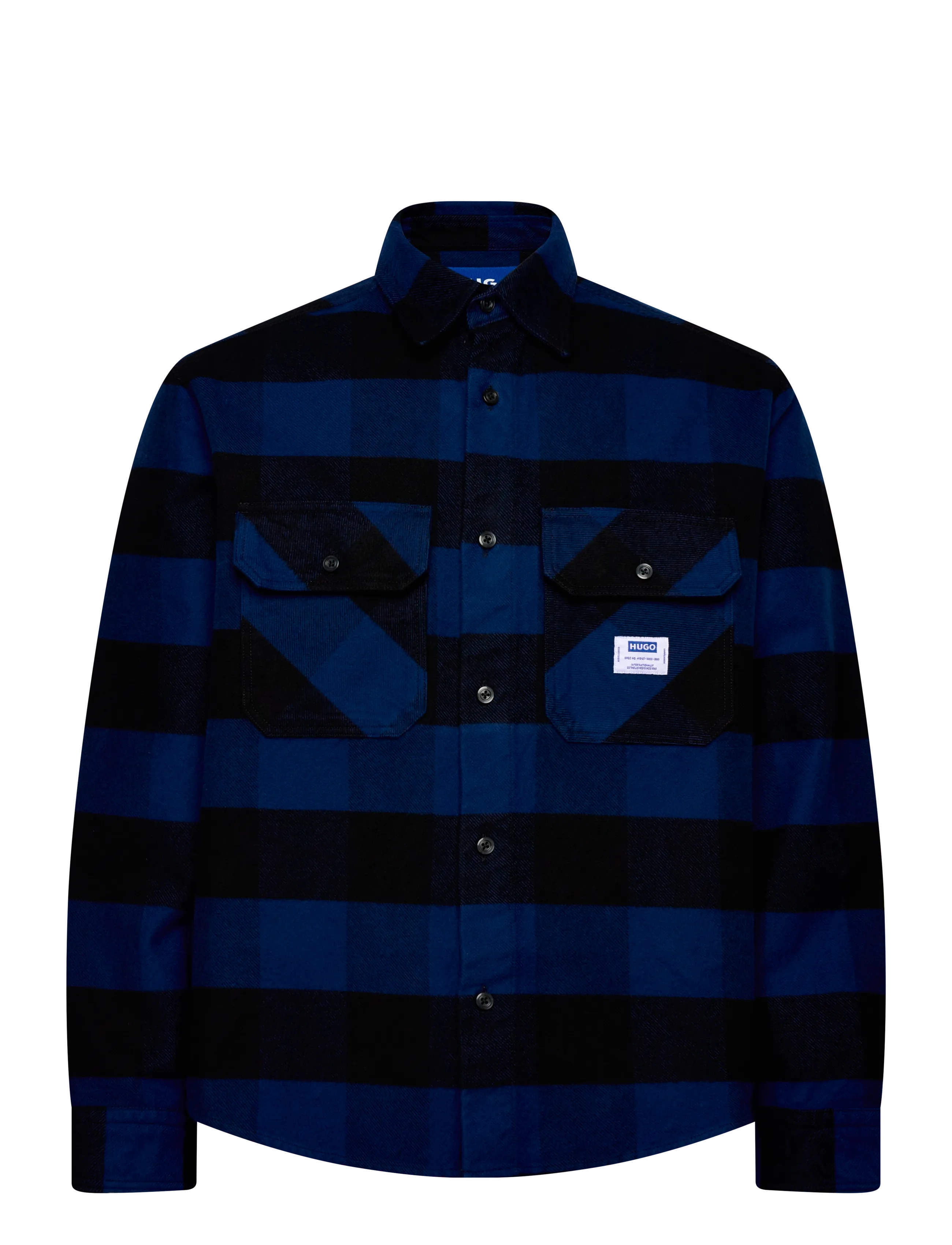 HUGO BLUE Ebolt_1 - Vabaajasärgid - NAVY / navy
