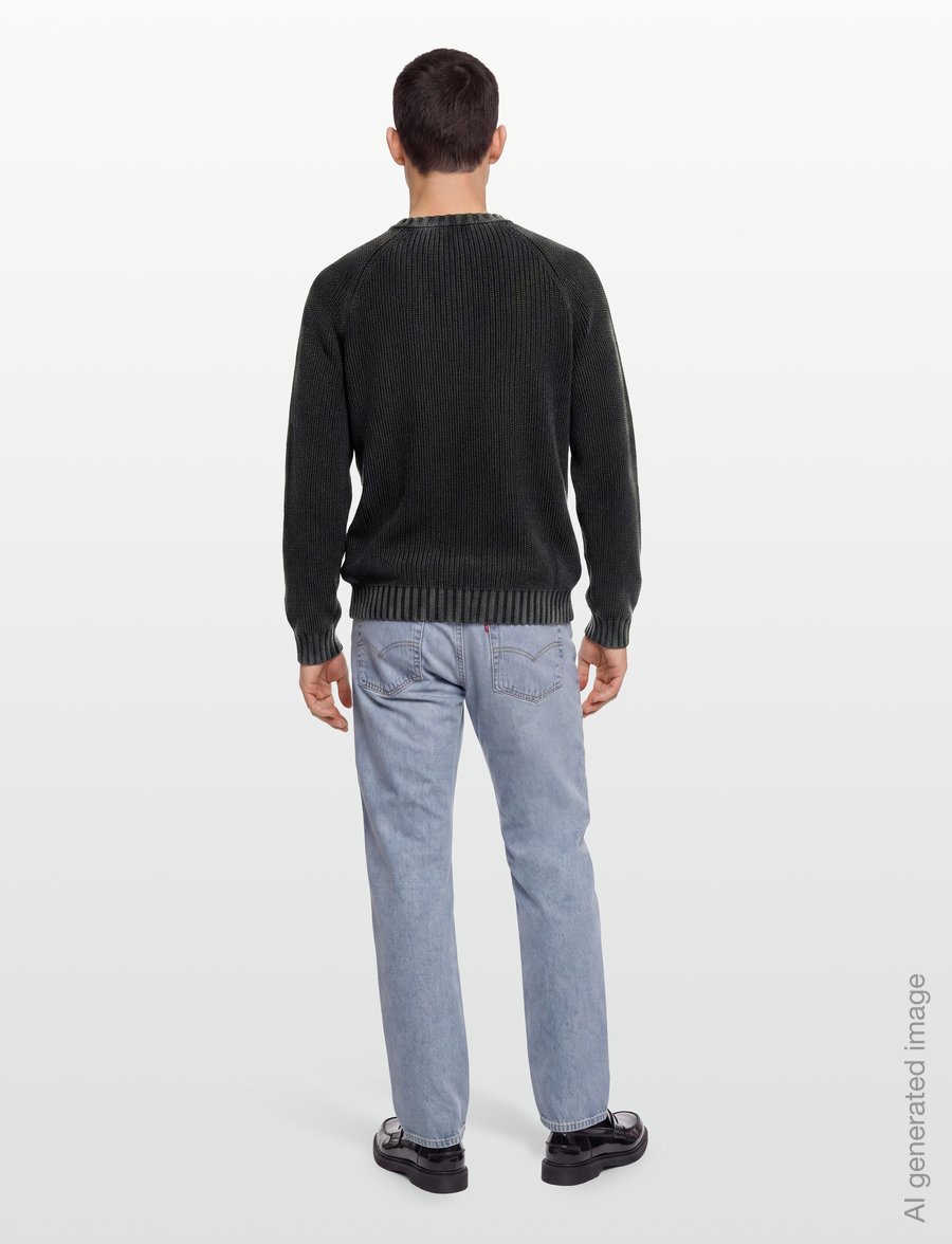 HUGO BLUE - Sondye-1 - rundhals - black - 4