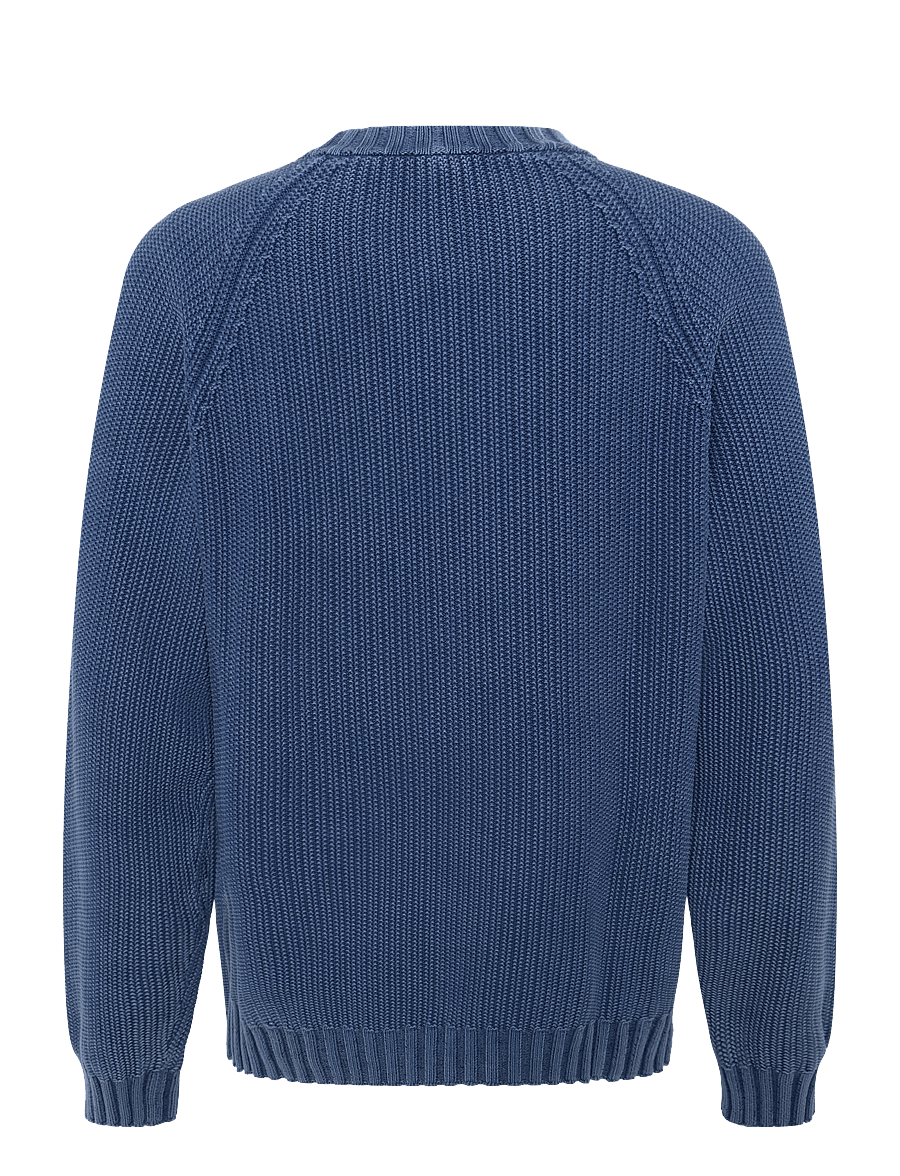 HUGO BLUE - Sondye-1 - rundhals - navy - 2