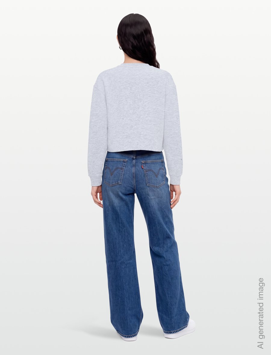 HUGO BLUE - Damaswee_B - sweatshirts - open grey - 4