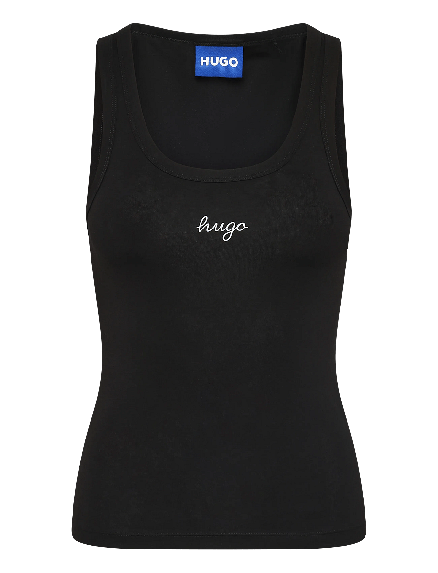 HUGO BLUE - Damatank_B_1 - tanktops - black - 0