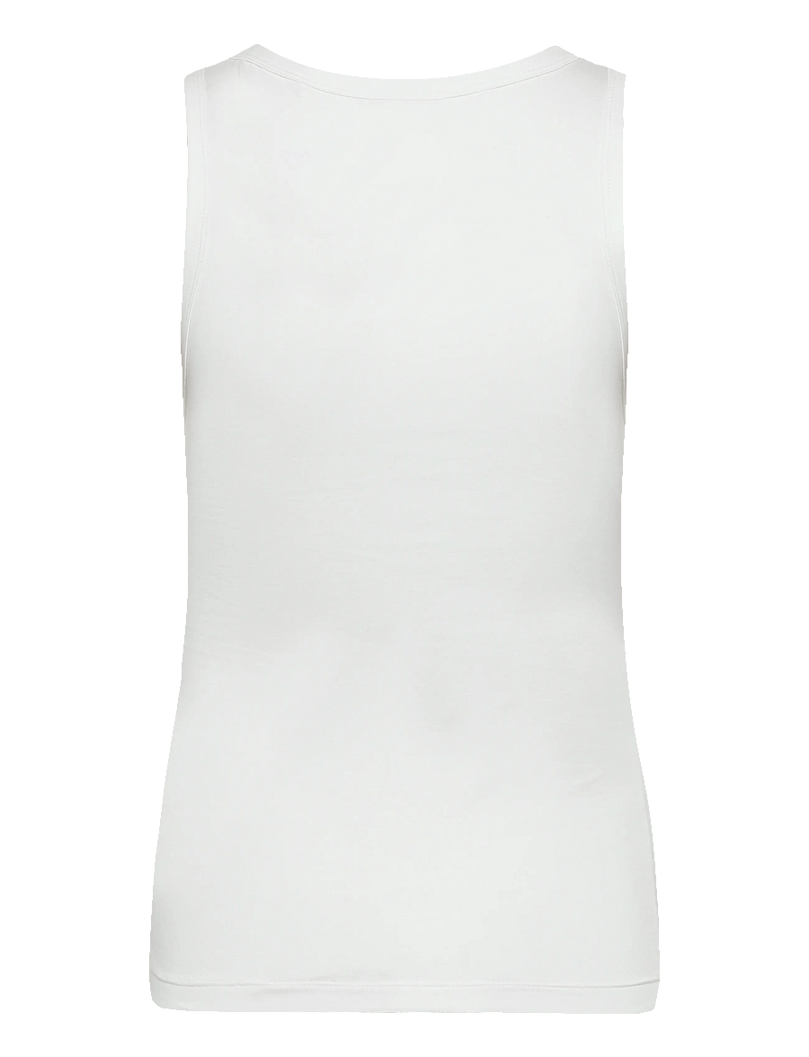 HUGO BLUE - Damatank_B_1 - linnen - white - 1