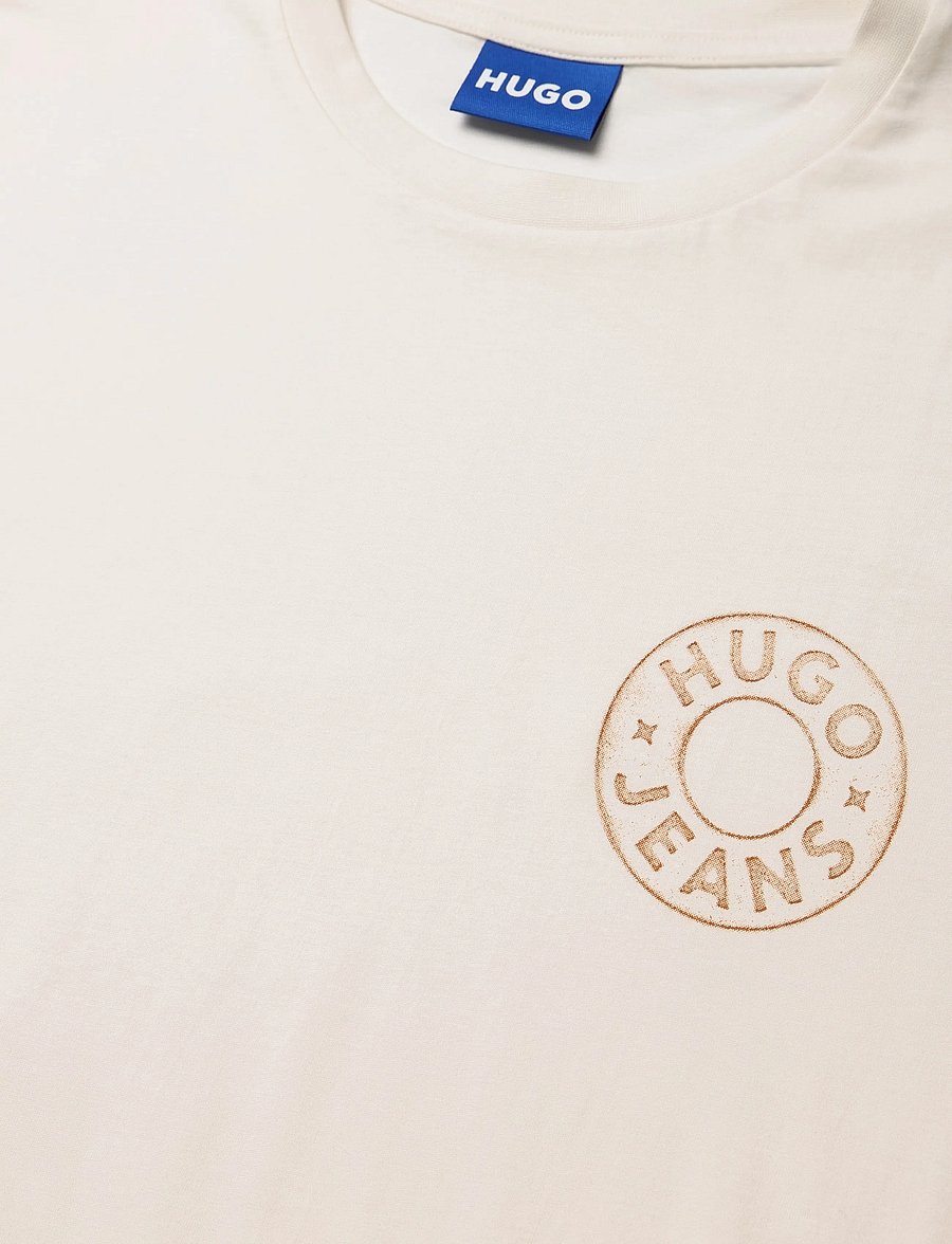 HUGO BLUE - Nemodo - kurzärmelige t-shirts - open white - 5