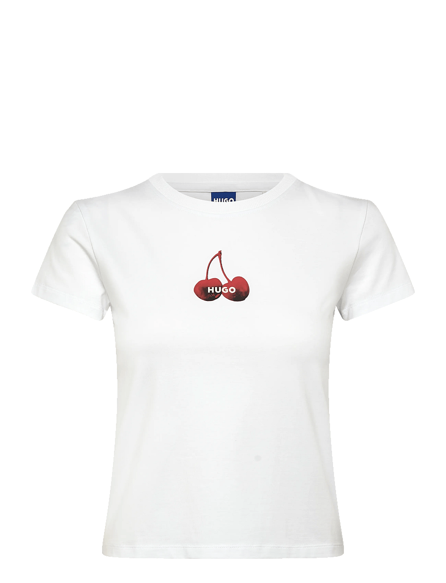 HUGO BLUE - 90's Tee_B_1 - t-shirts - white - 0