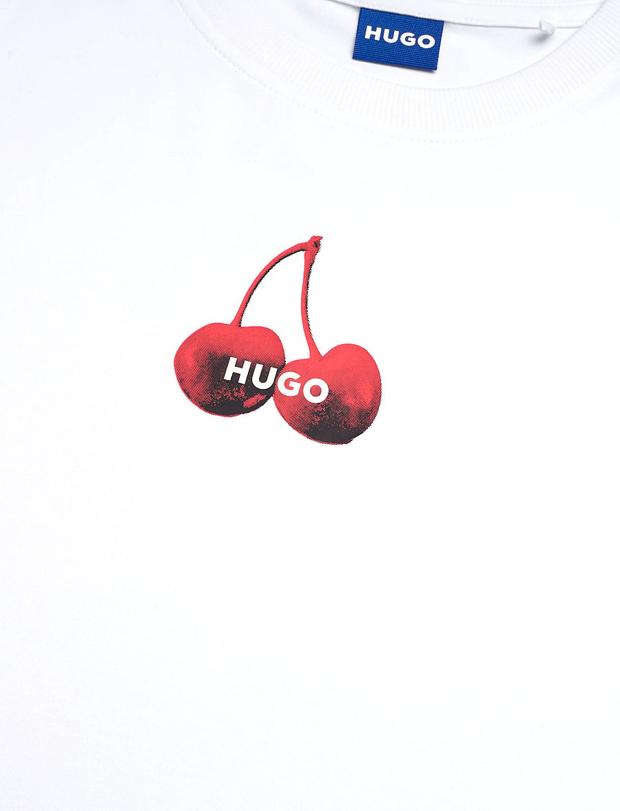 HUGO BLUE - 90's Tee_B_1 - t-shirts - white - 2