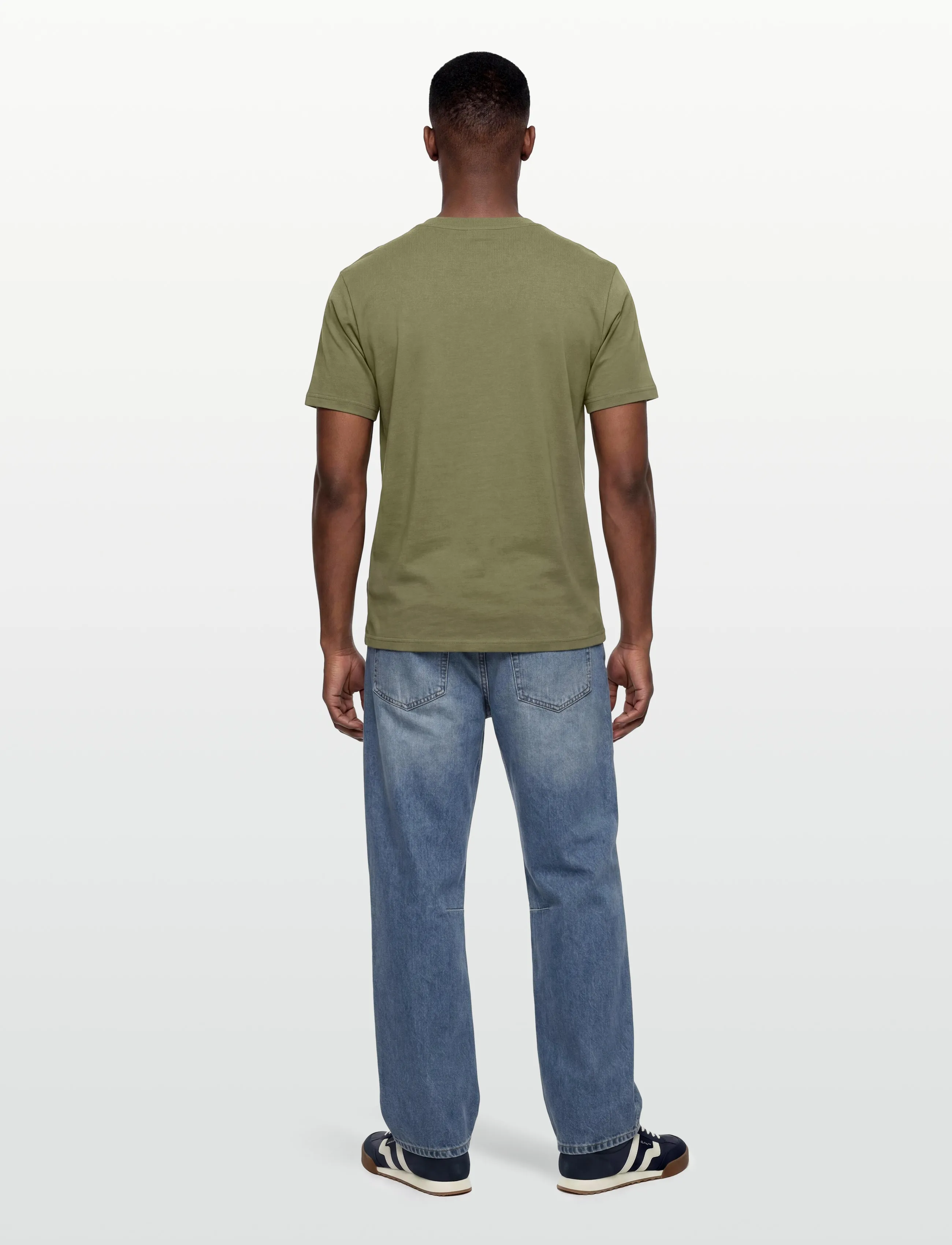 HUGO BLUE - Nesptee - kortærmede t-shirts - open green - 4