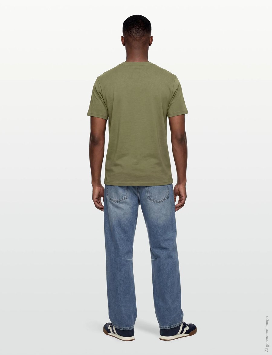 HUGO BLUE - Nesptee - kortærmede t-shirts - open green - 4