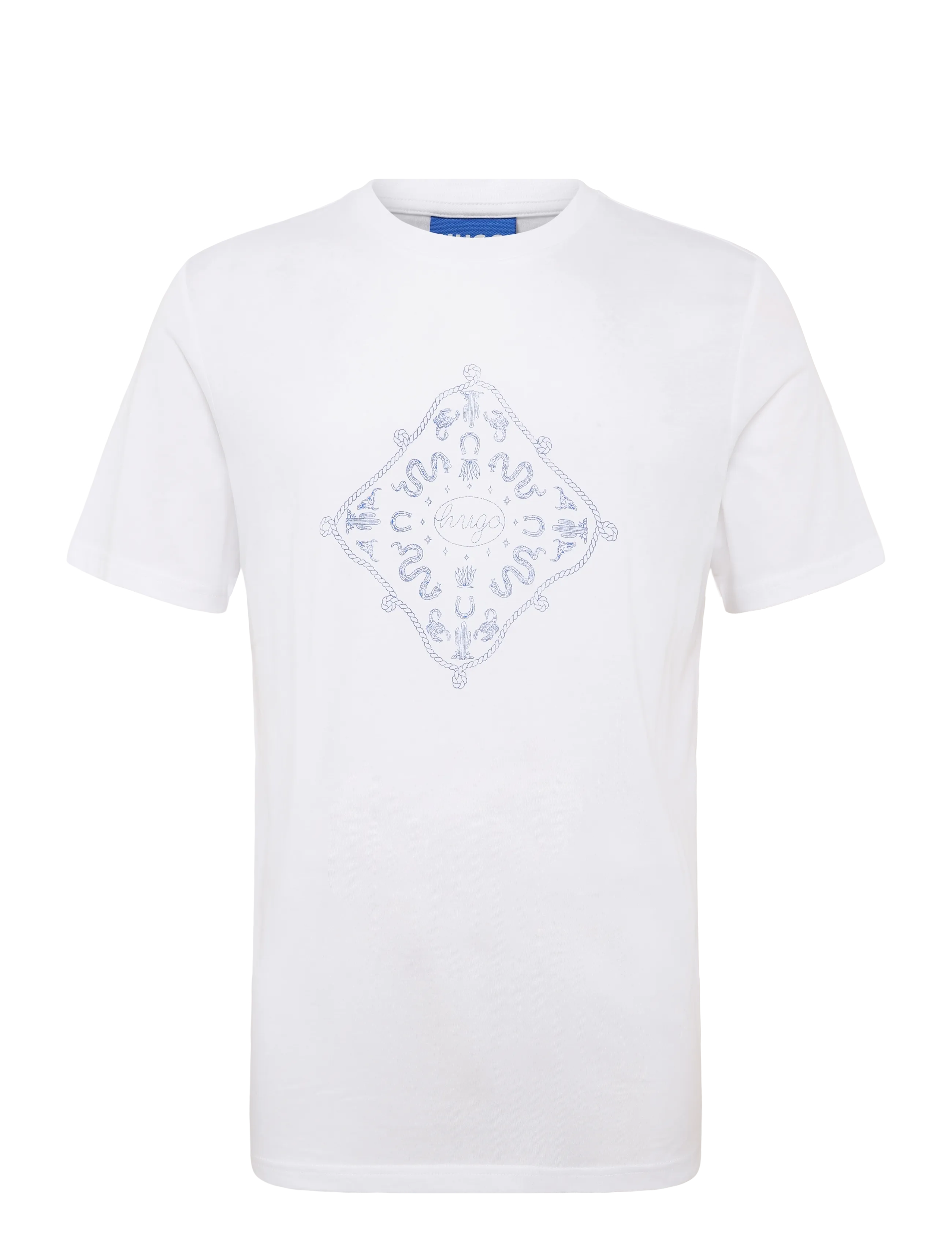 HUGO BLUE Nerberri - Short-sleeved t-shirts - WHITE / white