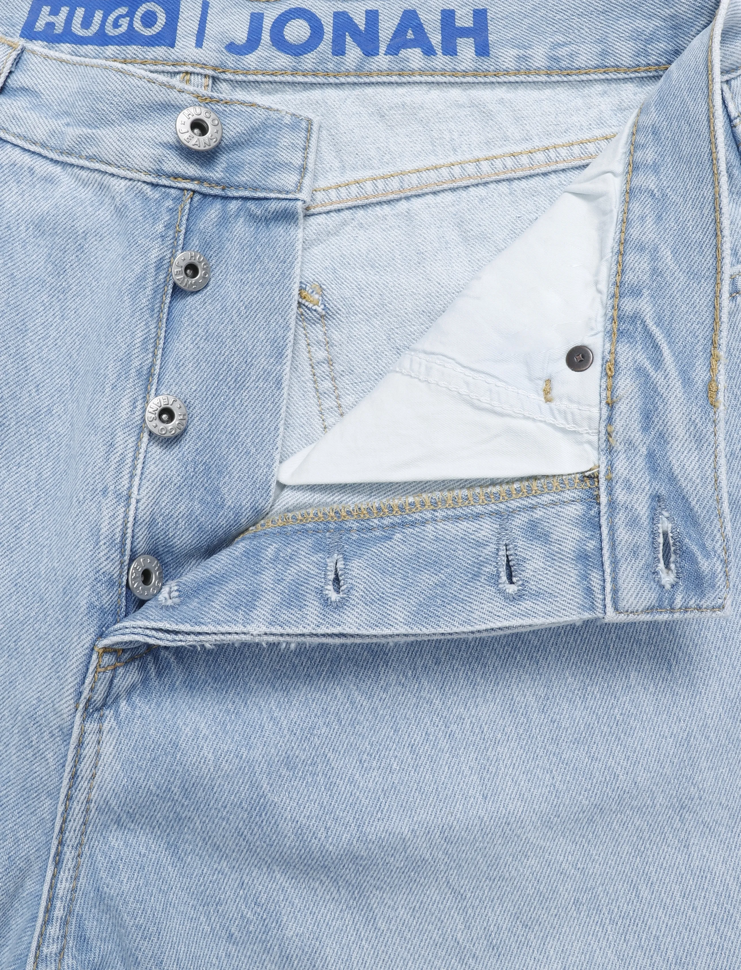 HUGO BLUE - Jonah - regular jeans - light/pastel blue - 3