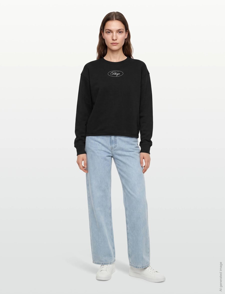 HUGO BLUE - Damaswee_B_1 10283345 01 - striktrøjer - black - 0