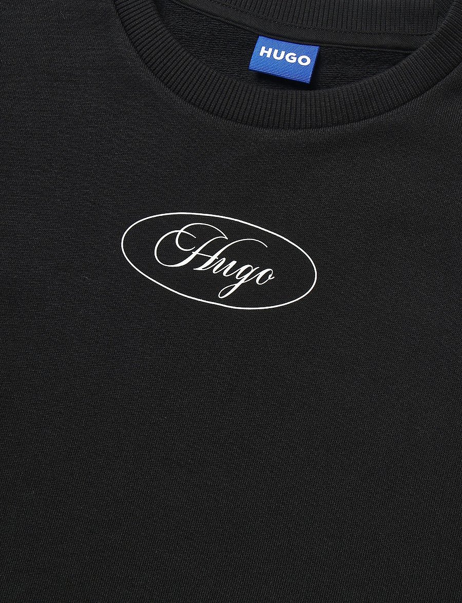 HUGO BLUE - Damaswee_B_1 10283345 01 - sweatshirts - black - 2