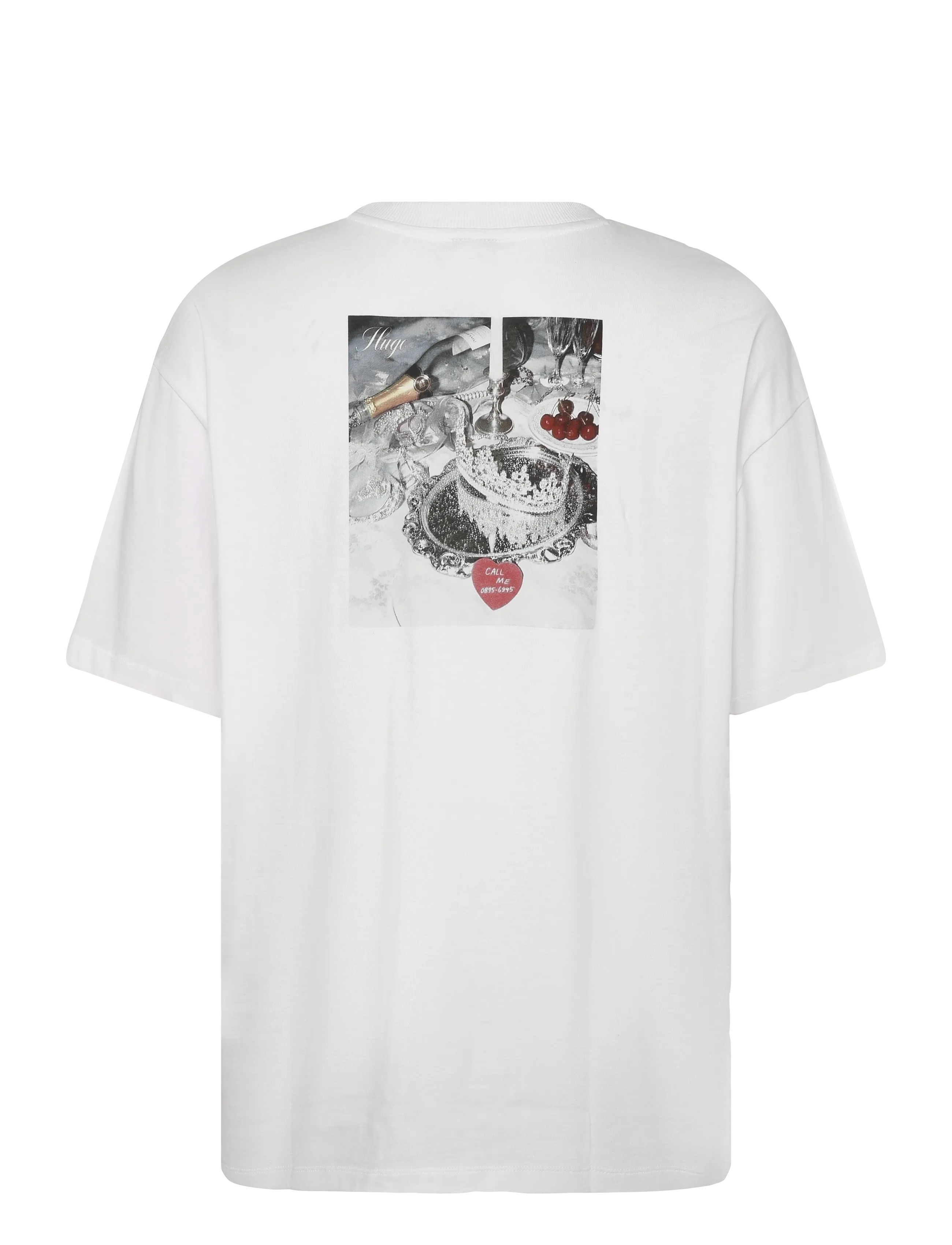 HUGO BLUE - Oversized Tee_B_18 - t-shirts - white - 1