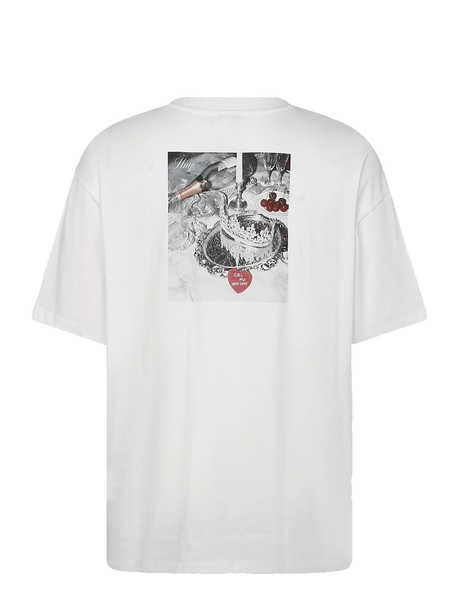 HUGO BLUE - Oversized Tee_B_18 - t-shirts - white - 1