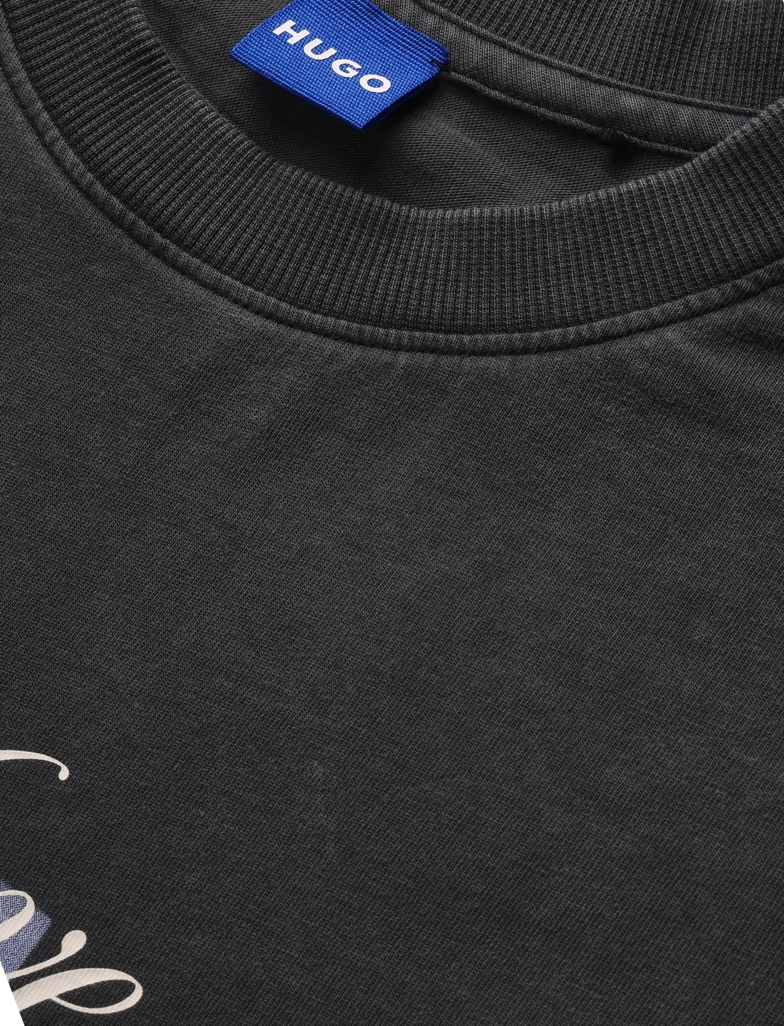 HUGO BLUE - Oversized Tee_B_17 - t-shirts - black - 2