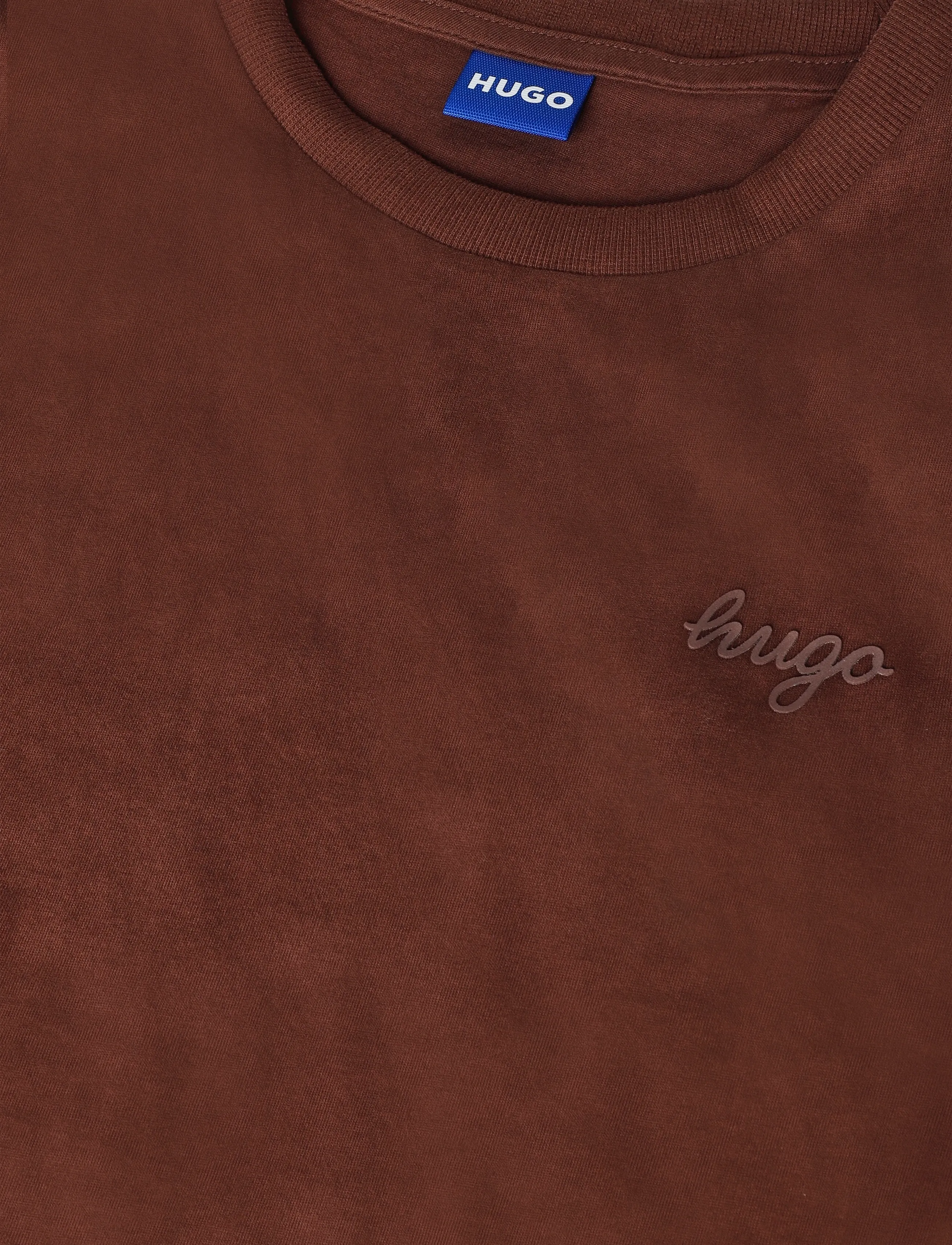 HUGO BLUE - Damatee_B - t-shirts - medium brown - 2