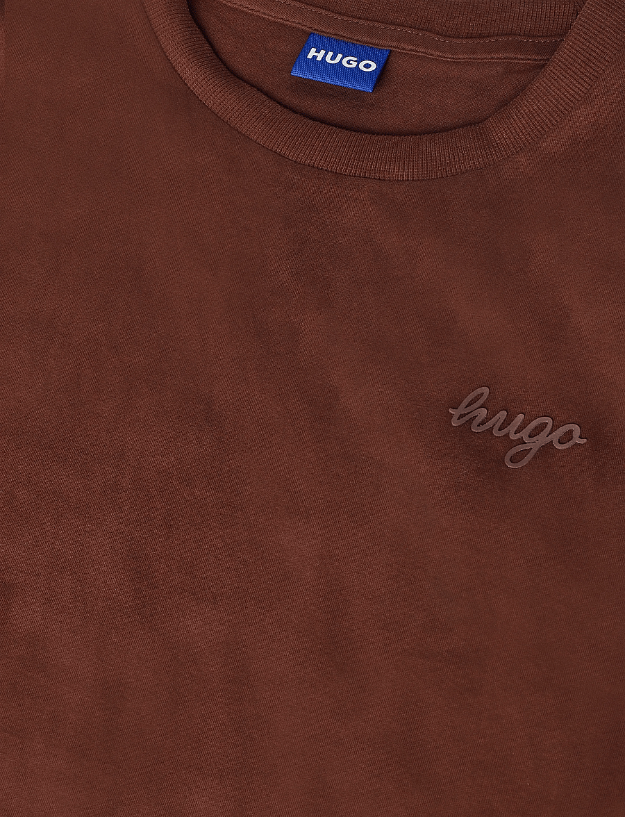 HUGO BLUE - Damatee_B - t-shirts - medium brown - 2