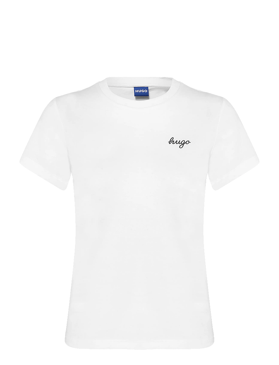 HUGO BLUE - Damatee_B - t-shirts - white - 0