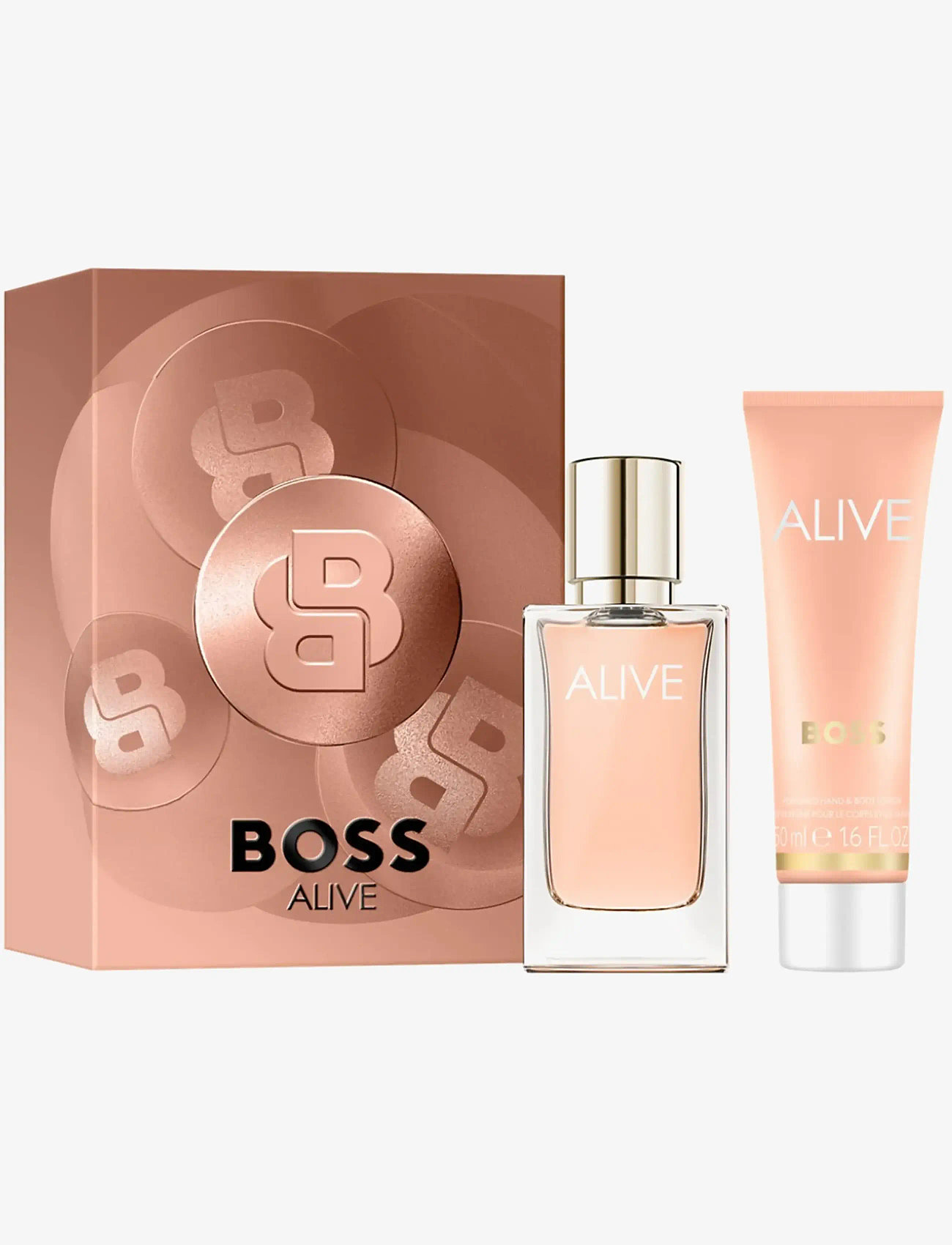 Hugo Boss - Gift Set Alive EdP + Body Lotion - gåvoset - clear - 1