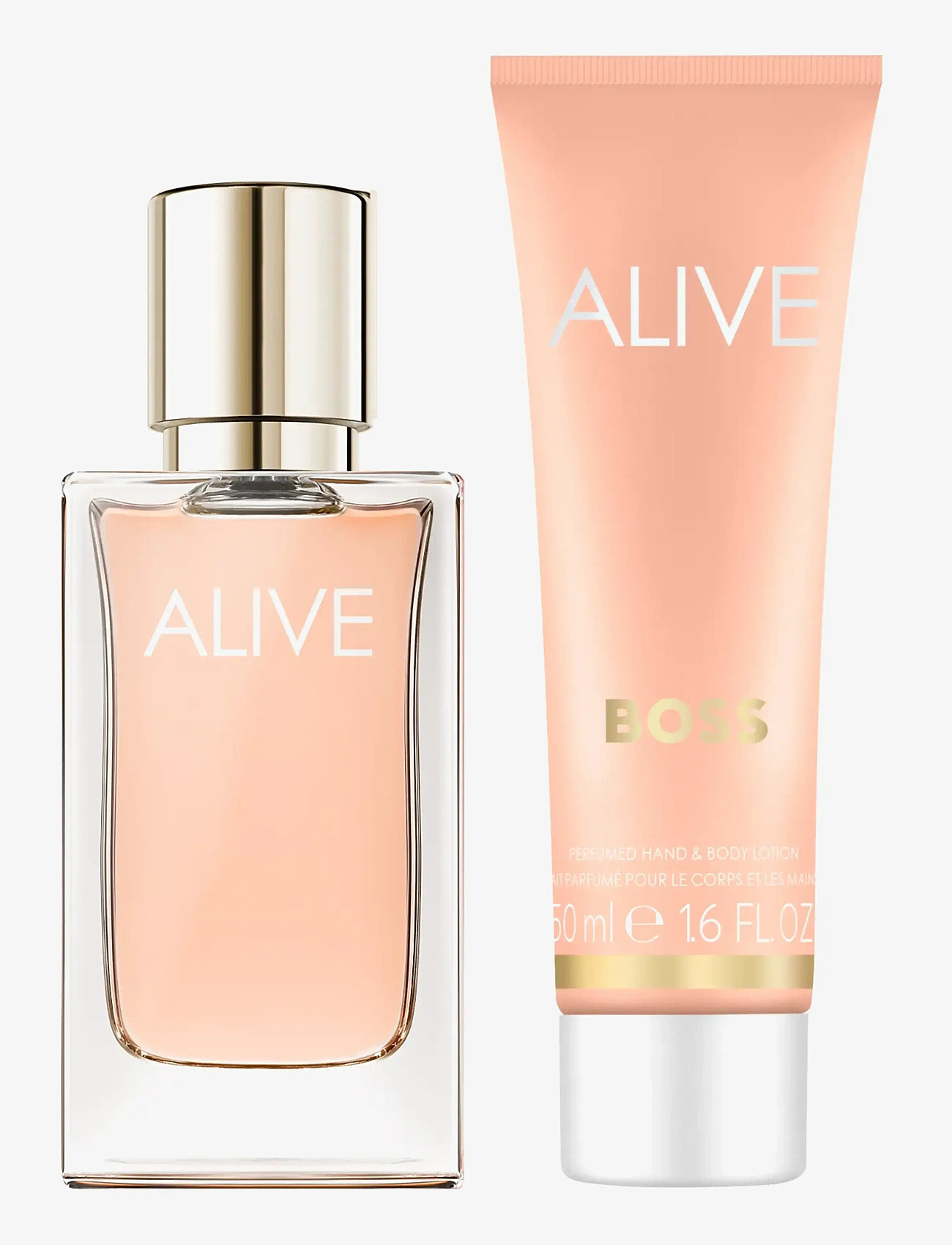 Hugo Boss - Gift Set Alive EdP + Body Lotion - gåvoset - clear - 2