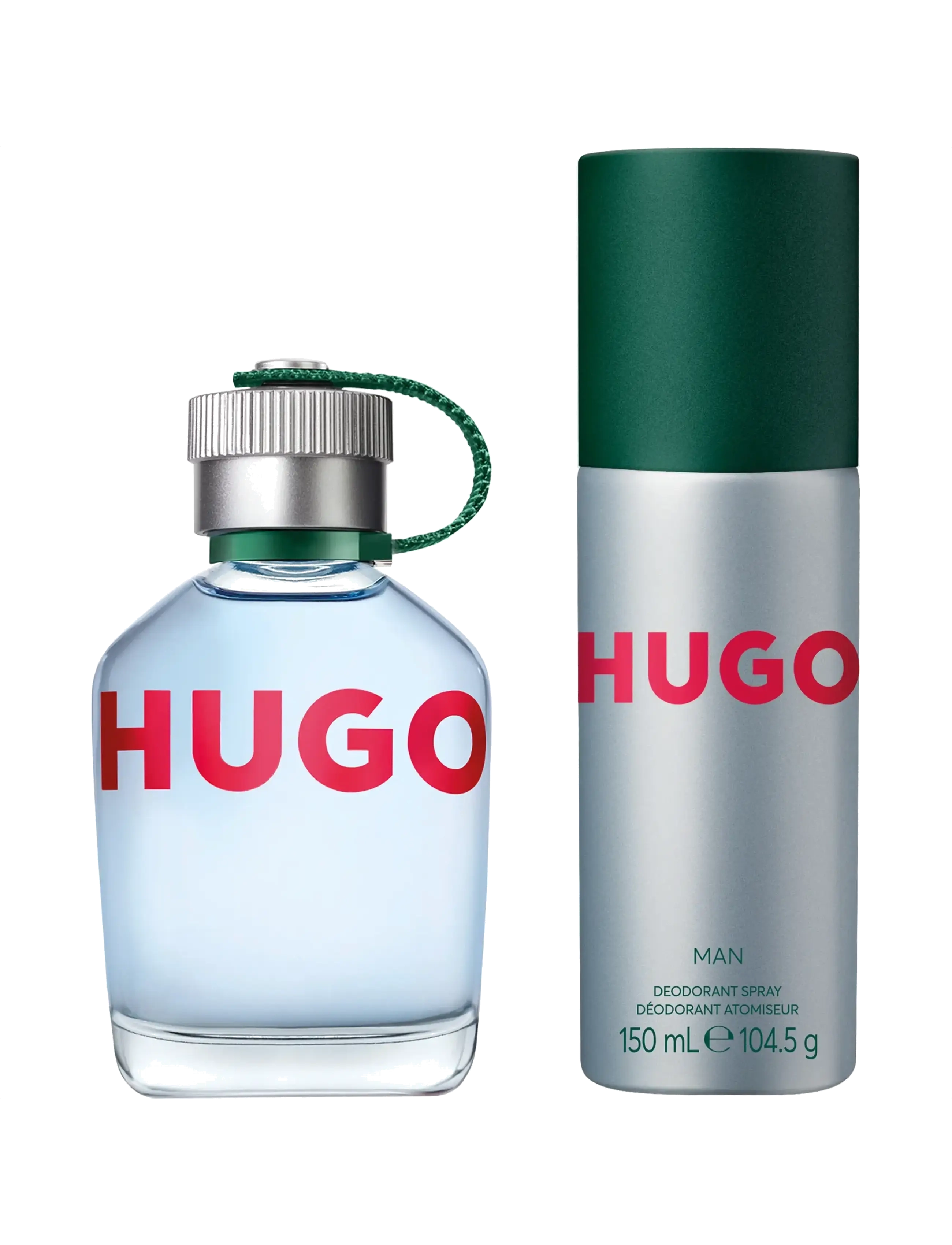 Gift Set Hugo Man Edt 75 Ml + Deo Spray 2