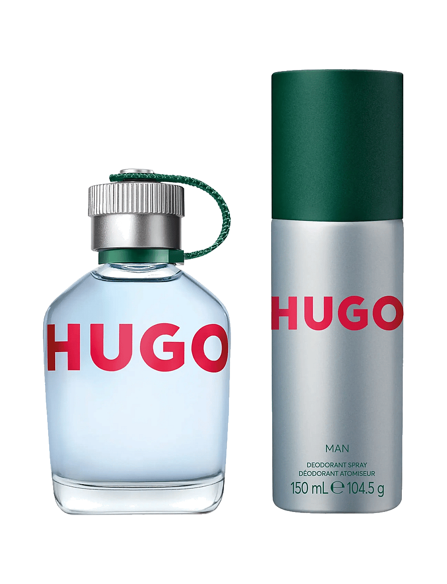 Hugo Boss - Gift Set Hugo Man EdT 75 ml + Deo Spray 150 ml - giftset - clear - 2