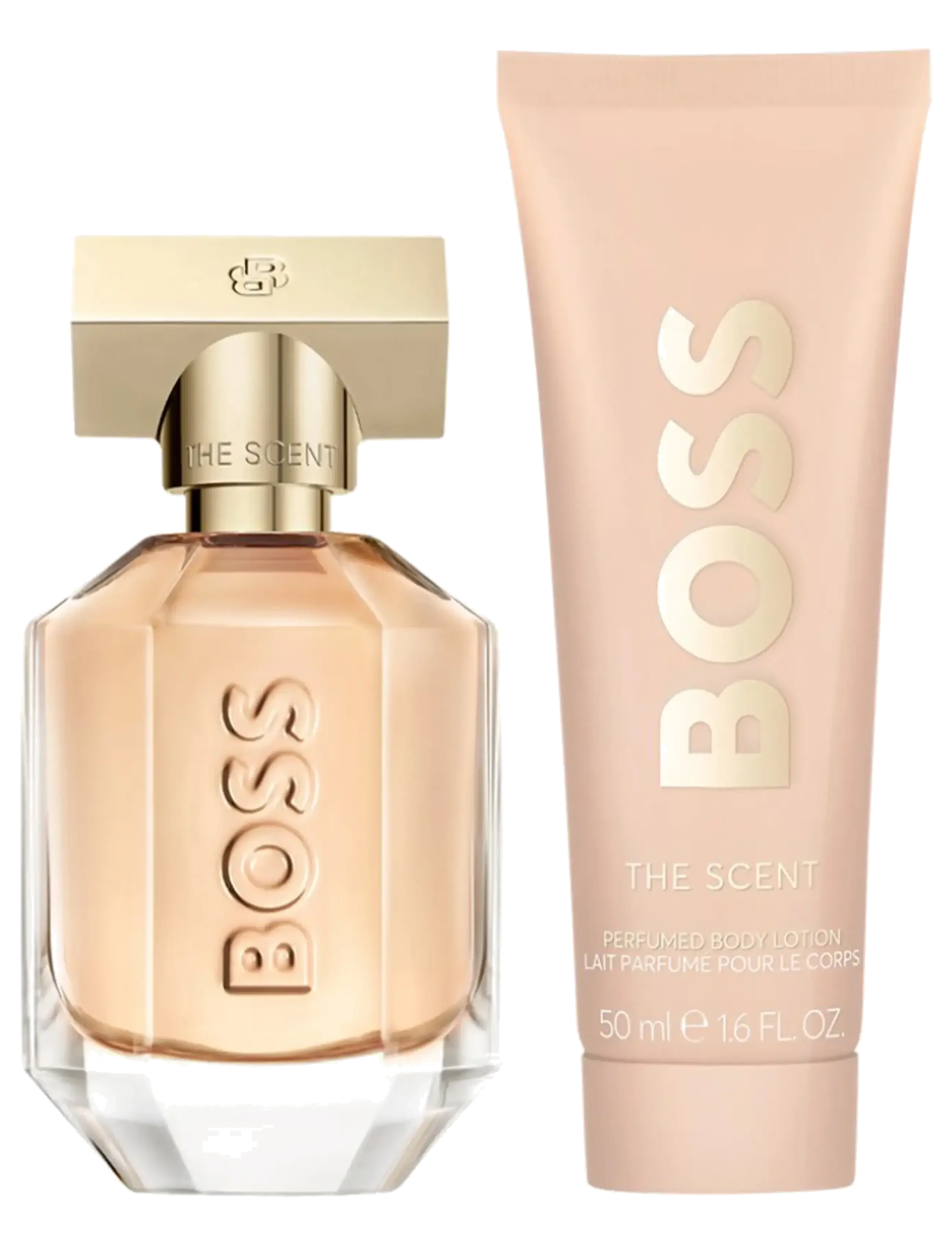 Hugo Boss Gift Set The Scent For Her Edp 30 Ml + Body Lotion 50 Ml, Parfumee, Nude, Str: 80 ML