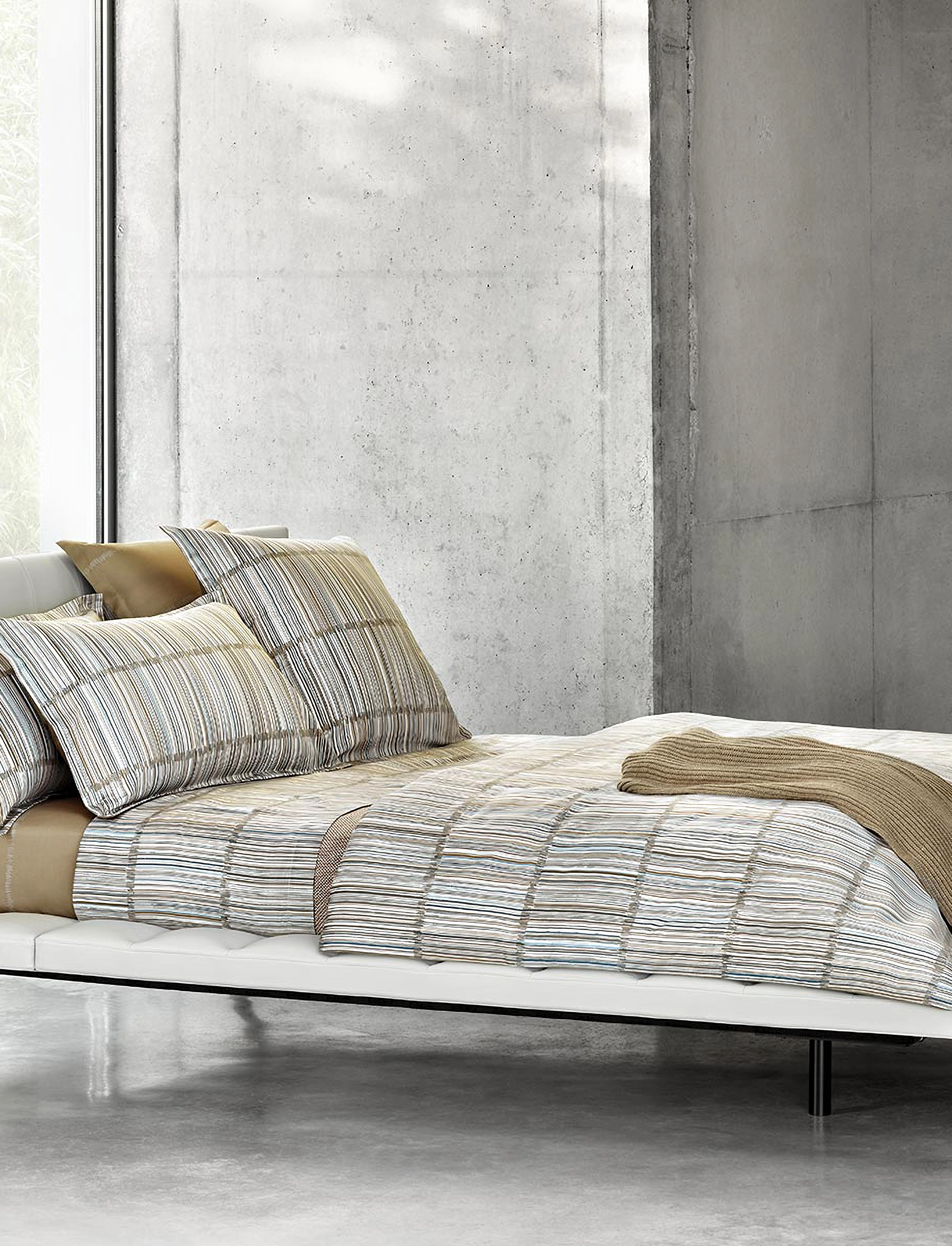 Boss Home Straw Fitted Sheet, 200X140 cm, Beige, Sengetekstiler > Dynebetræk, Unisex