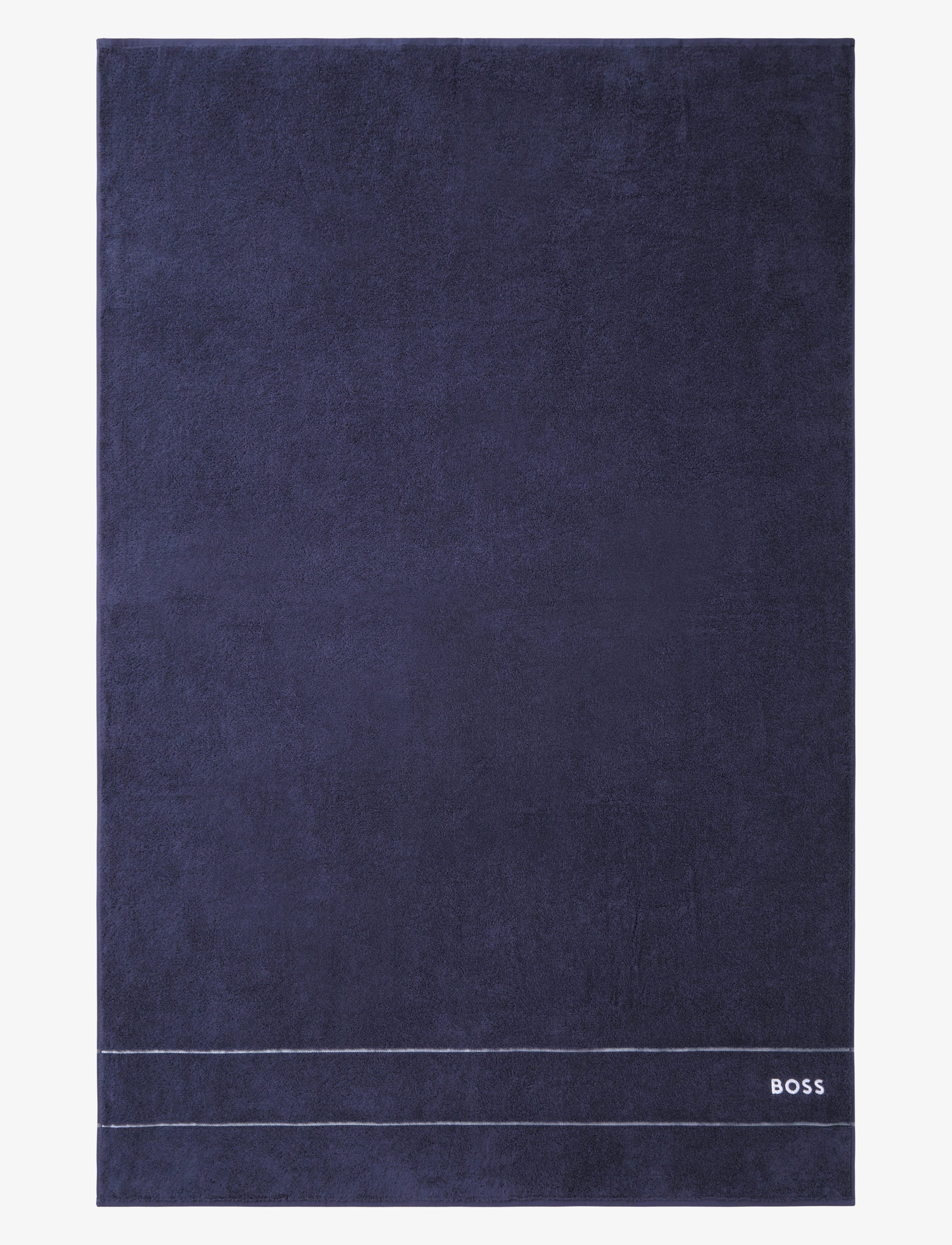 Boss Home Plain Guest Towel, Guest Håndklæde, Navy, Str: 40X60CM